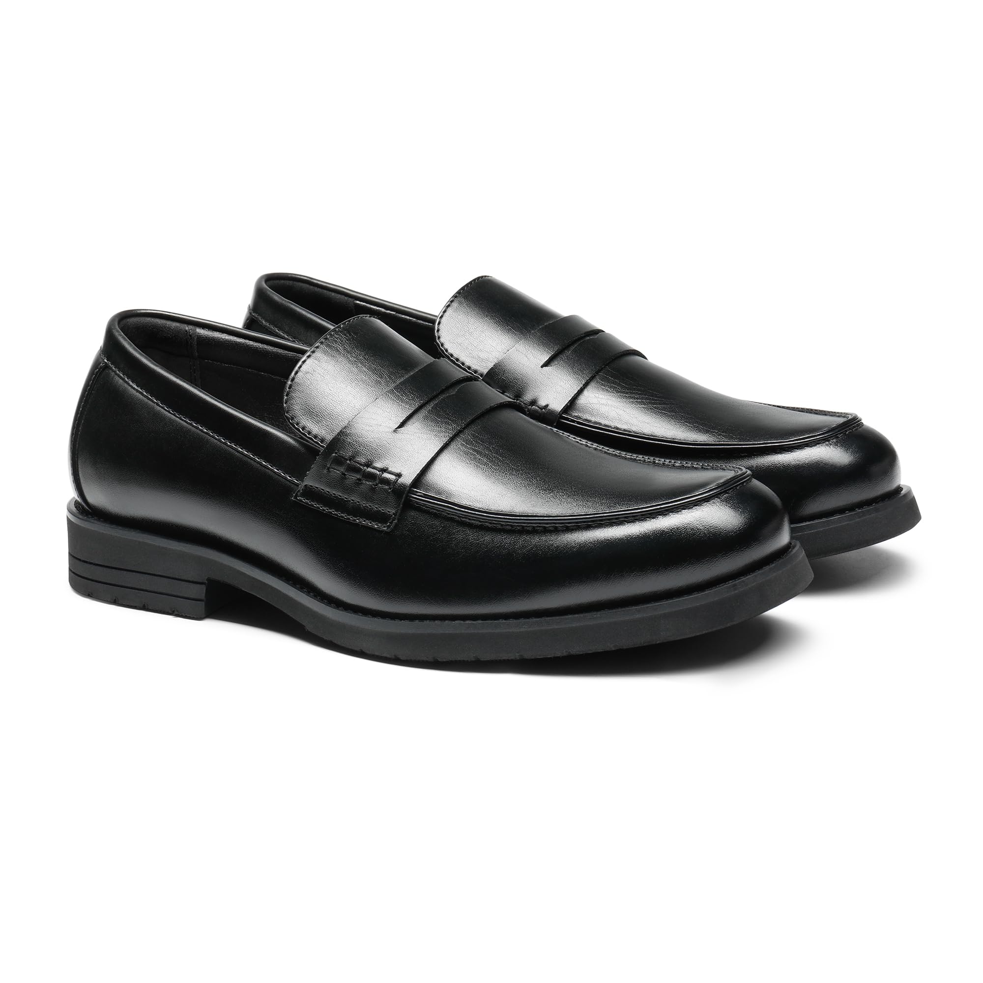 Bruno Marc Men's Dress Slip-On Penny Loafers - Comfortable Business Formal Shoes for Office, Wedding & Professional Events
