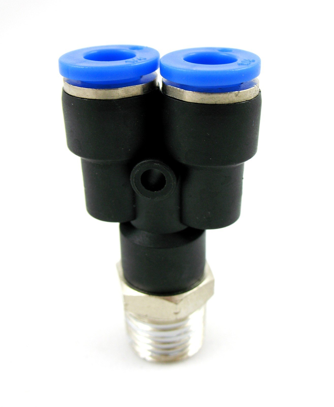 Push to Connect Male Y Fitting 8mm OD 1/4