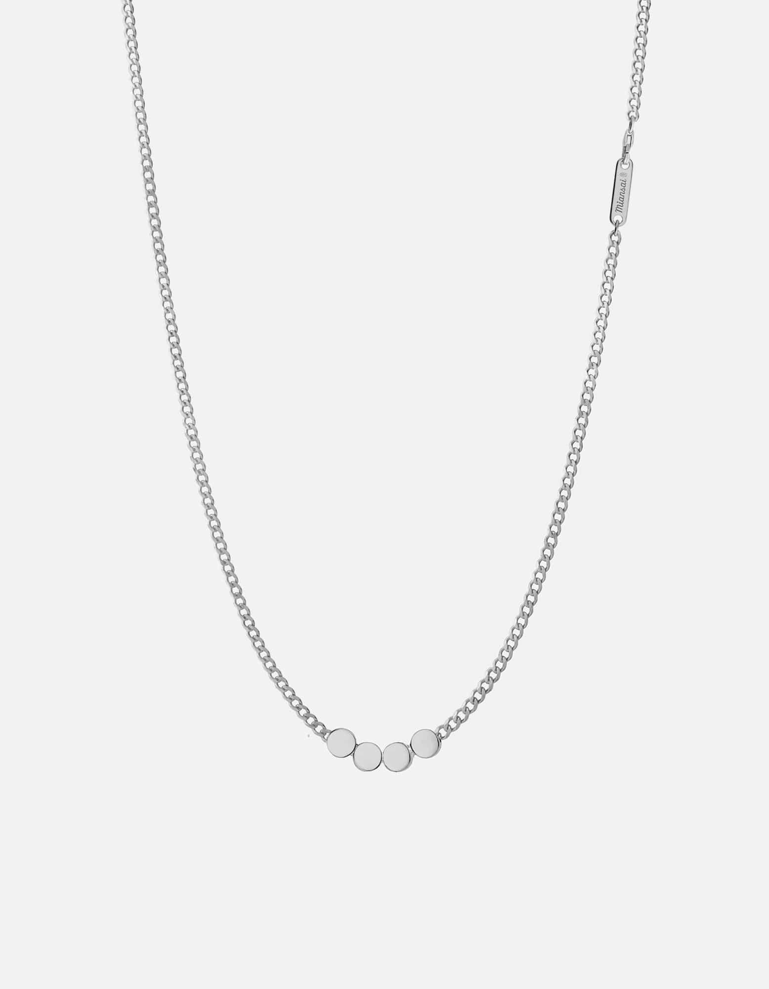 Sterling Silver Type Chain Necklace for Women - Elegant Layering Jewelry for Everyday Wear, Gift Giving & Special Occasions