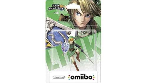 Nintendo Link amiibo Figure for Wii U & Switch - Compatible with Super Smash Bros, Zelda Games & More - Perfect for Gaming Collectors & Fans