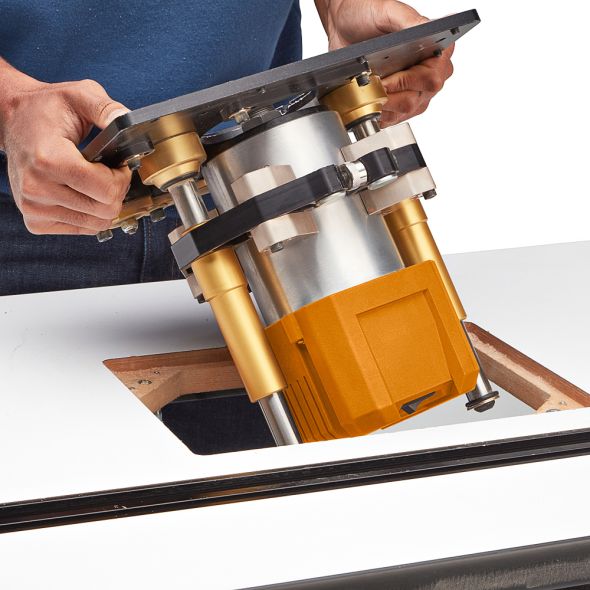 BORA 3.25 HP Soft Start Router Motor - Woodworking Power Tool for DIY Projects & Professional Carpentry | Perfect for Cabinet Making, Furniture Building & Trim Work