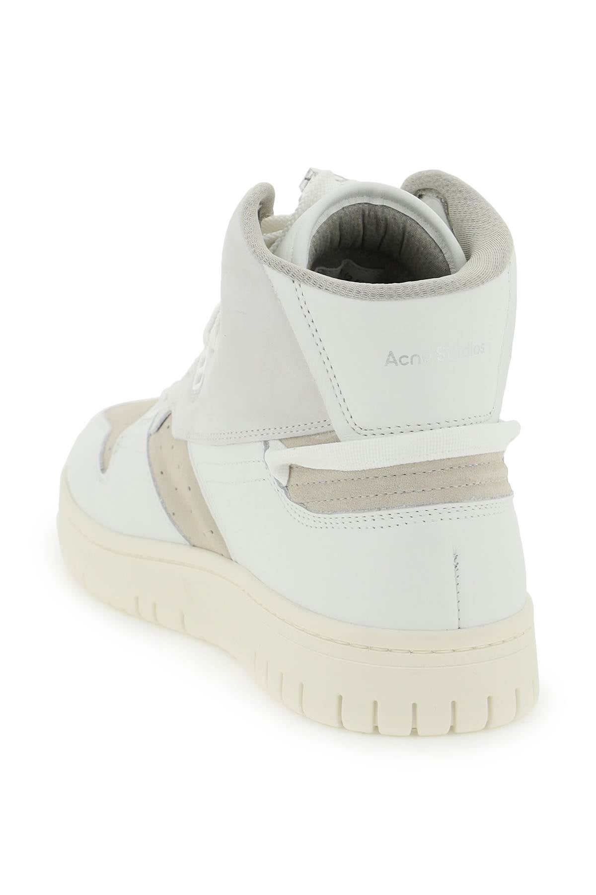 Acne Studios Leather High Top Sneakers for Men & Women - Stylish & Comfortable Streetwear Shoes for Casual Outfits & Urban Fashion