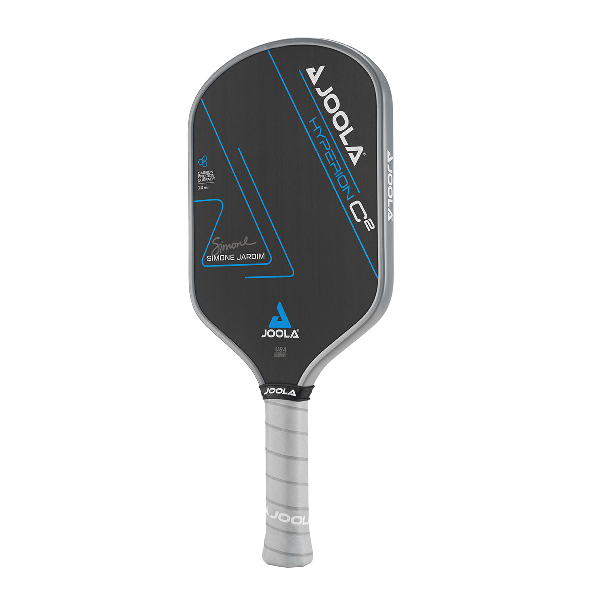 JOOLA Simone Jardim Hyperion C2 CFS 14 Pickleball Paddle - Premium Carbon Fiber Paddle for Competitive Play, Tournament-Ready Design, Ideal for Advanced Players & Outdoor/Indoor Pickleball Matches
