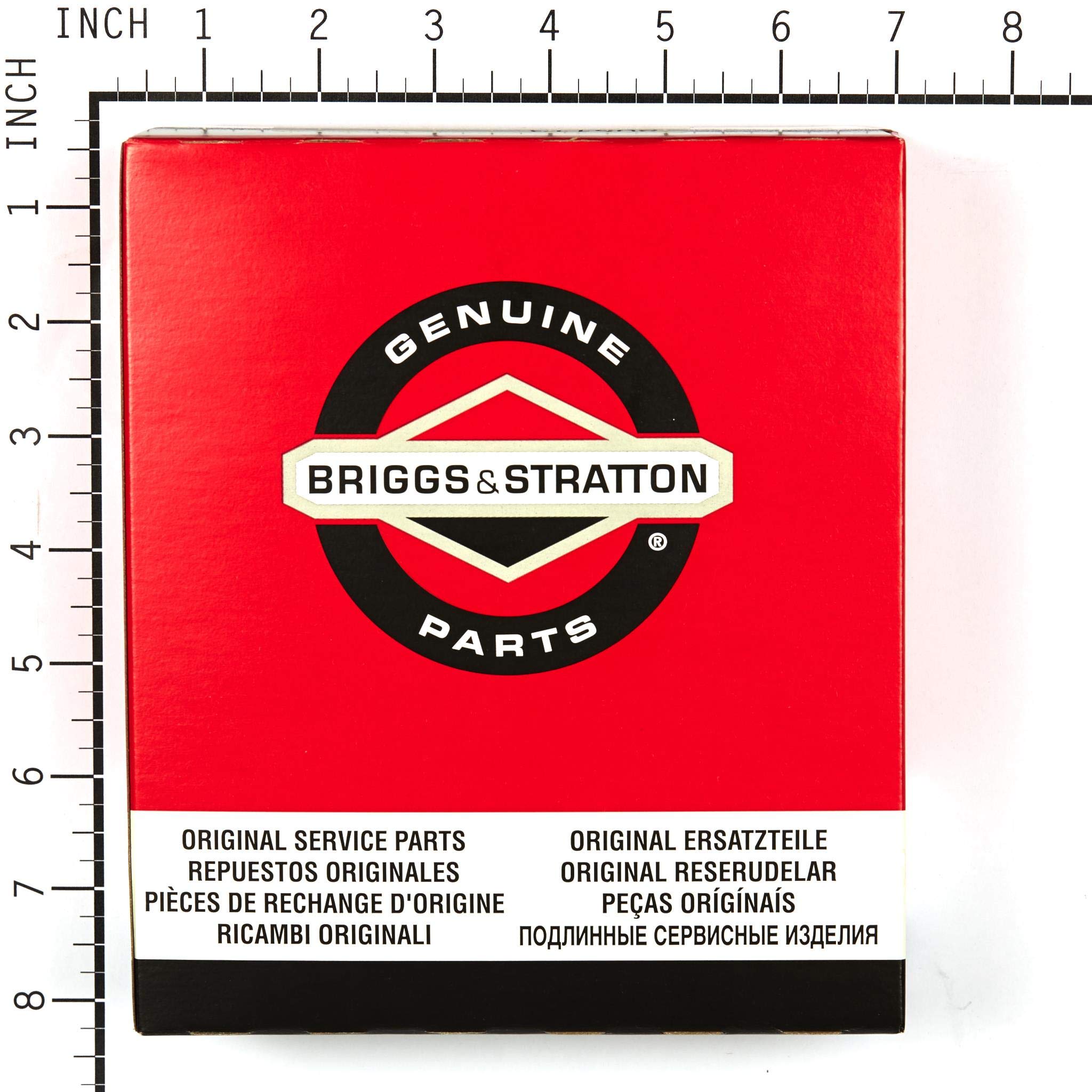 Briggs & Stratton 805113 Replacement Flat Air Filter Cartridge - Compatible with Lawn Mowers, Generators & Outdoor Power Equipment
