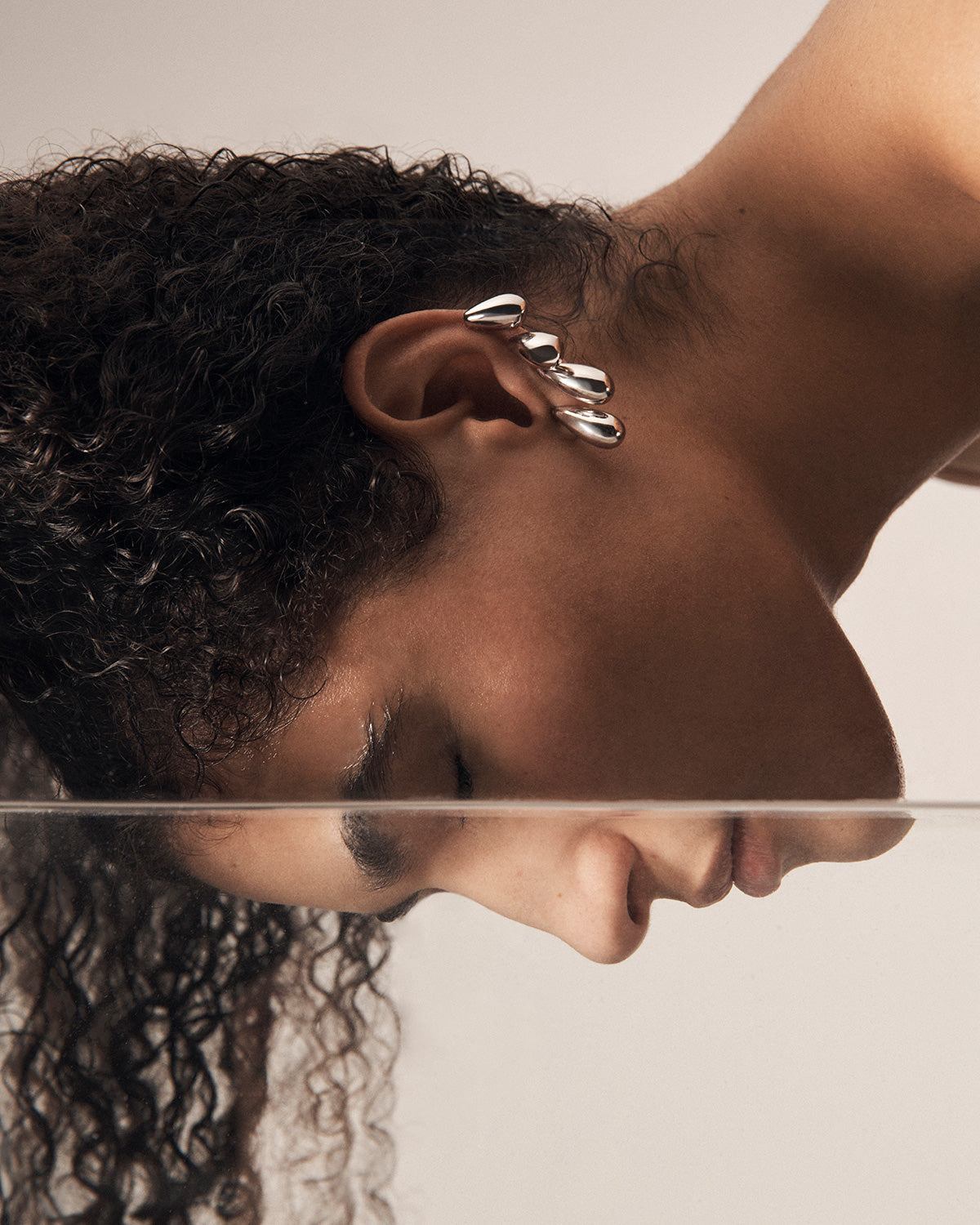 Elegant GRID Sugar Silver Earrings for Women - Hypoallergenic Sterling Silver Jewelry - Perfect for Parties, Weddings & Everyday Wear