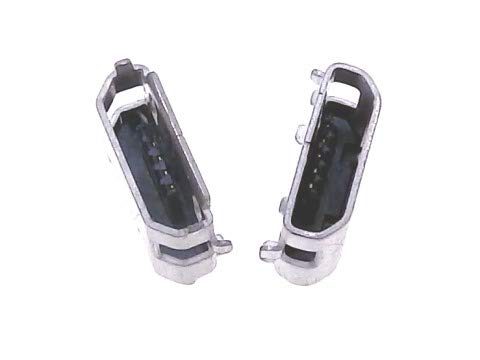 2 Pack PHONSUN Replacement USB Charging Port Dock Connector for Amazon Kindle Fire HD 8 6th Gen (2016 Release) Model PR53DC - Perfect for DIY Tablet Repair & Charging Port Replacement