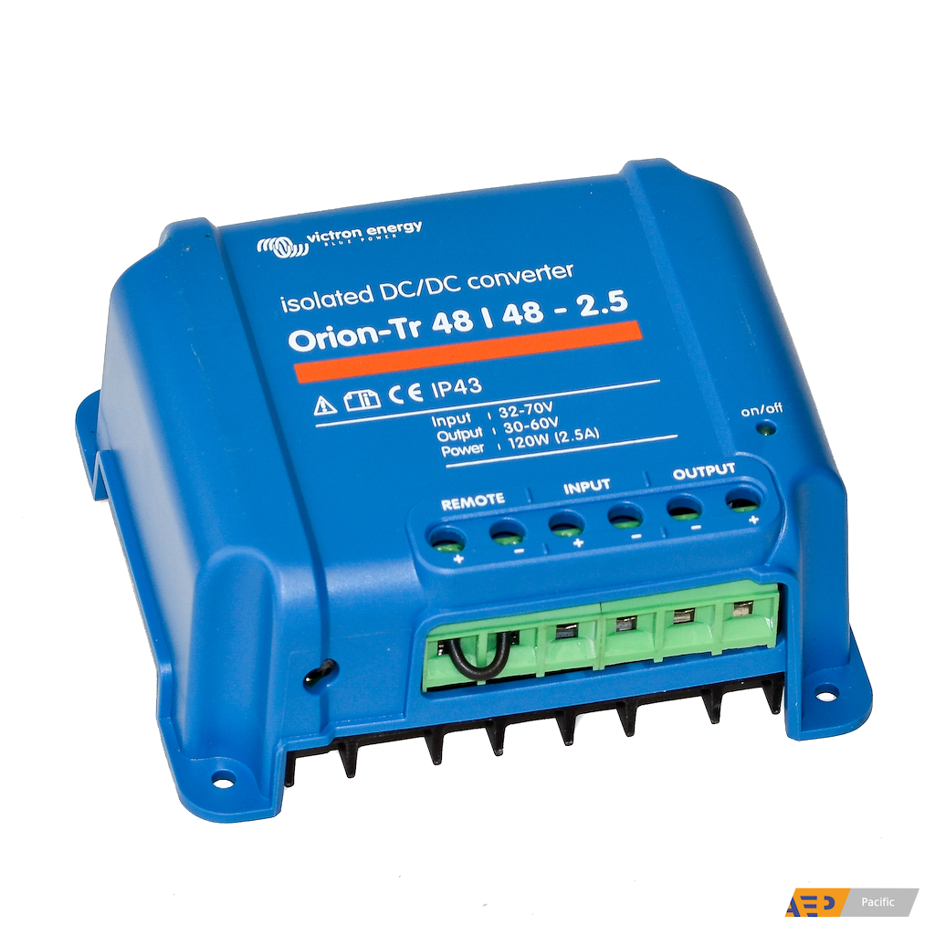 Orion TR 48V to 48V Isolated DC-DC Converter 2.5A 120W - Power Supply for Telecom, Industrial Equipment & Renewable Energy Systems
