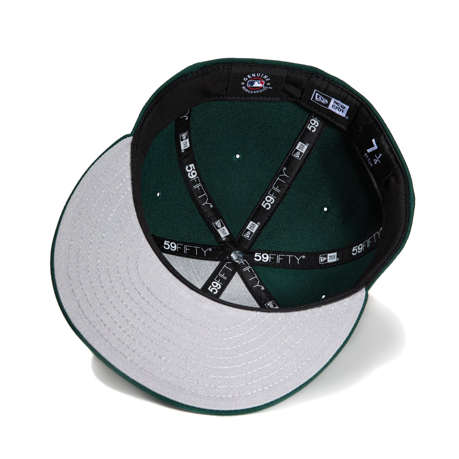 New Era 59Fifty Los Angeles Dodgers Upside Down Snapback Hat - Green & White Baseball Cap for Men & Women - Perfect for Baseball Games, Streetwear & Sports Fan Fashion