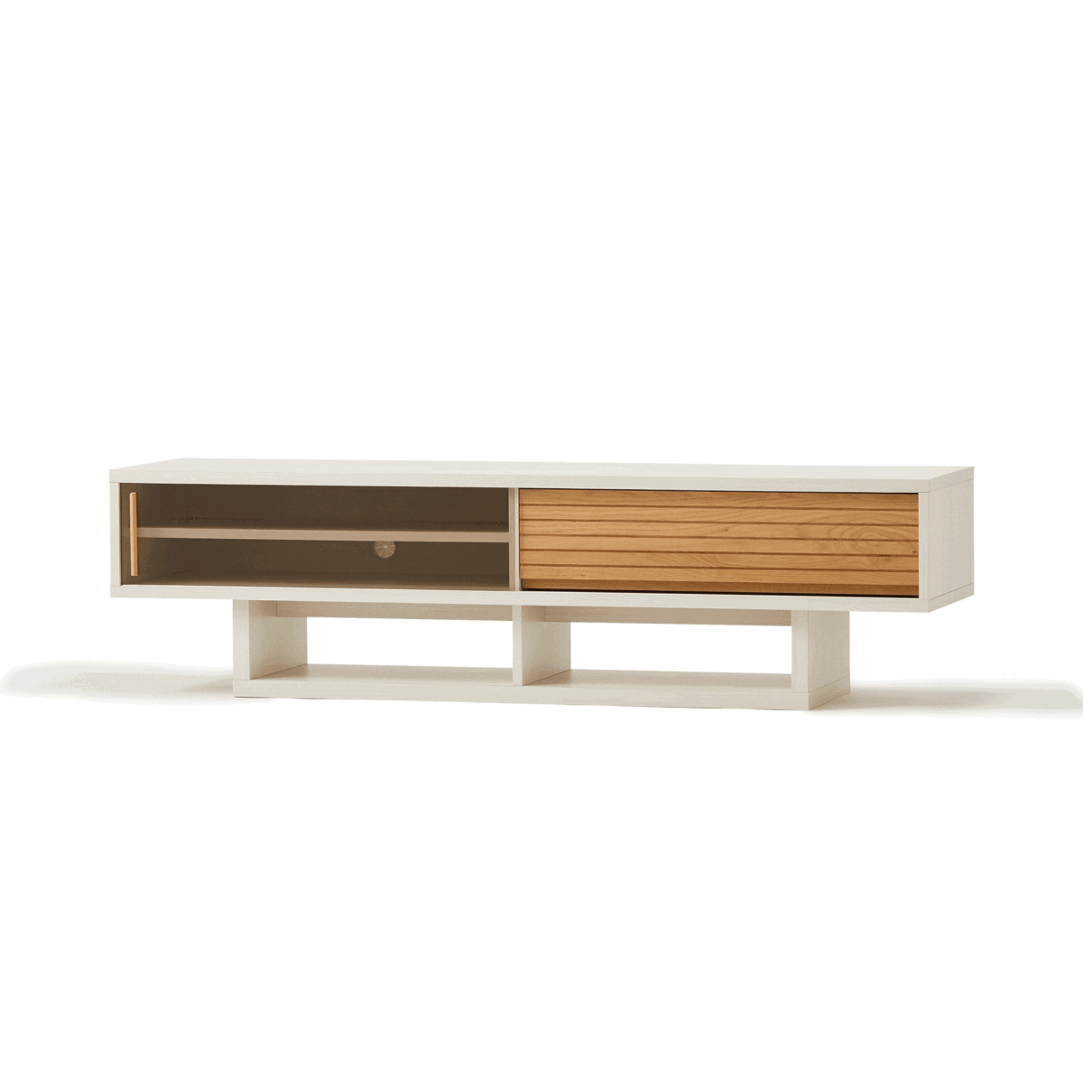 Celta TV Board 1700 Natural Wood TV Stand - 67
