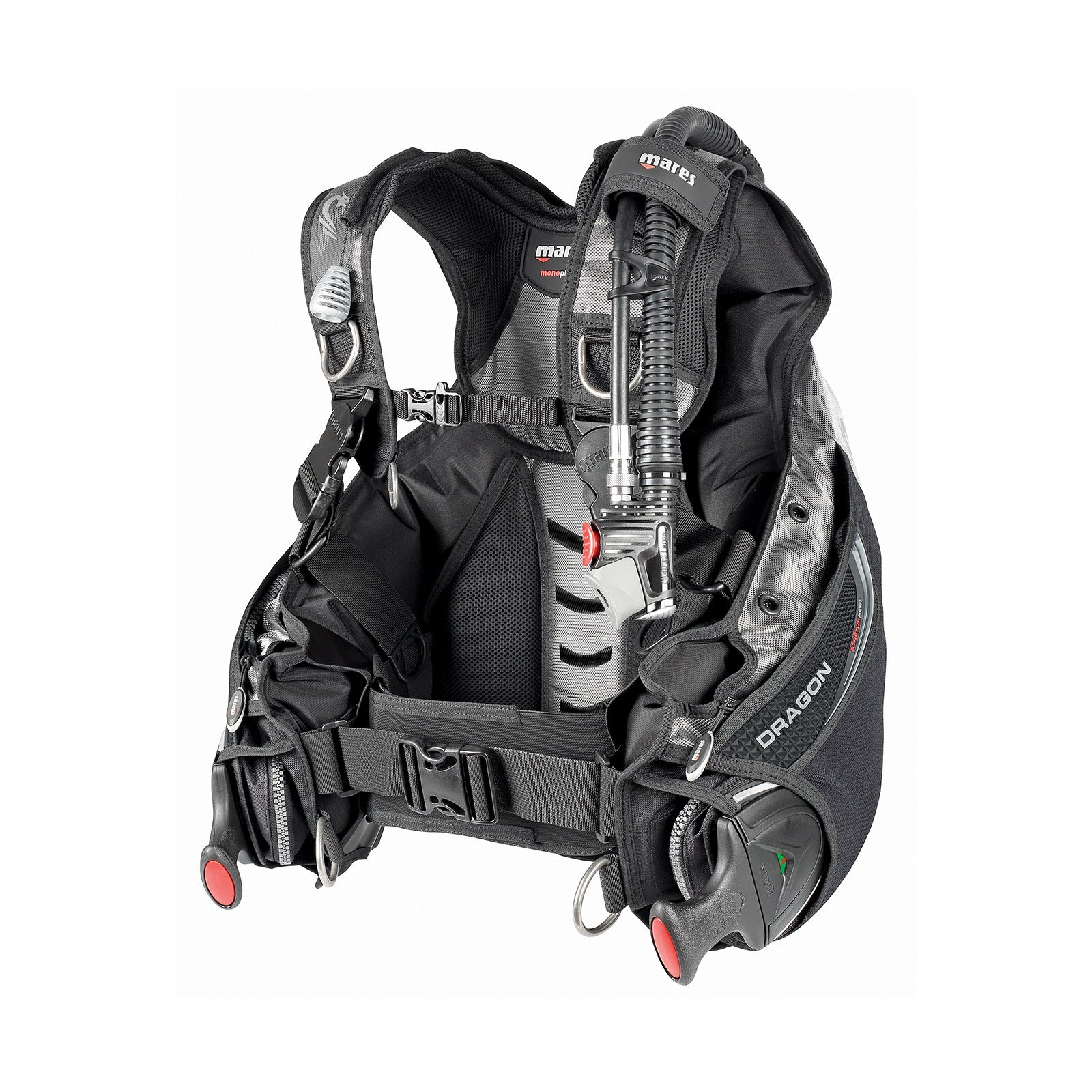 Mares Dragon SLS Weight Integrated Scuba Diving BCD - Lightweight Buoyancy Control Device for Professional Divers - Perfect for Reef Exploration and Underwater Photography