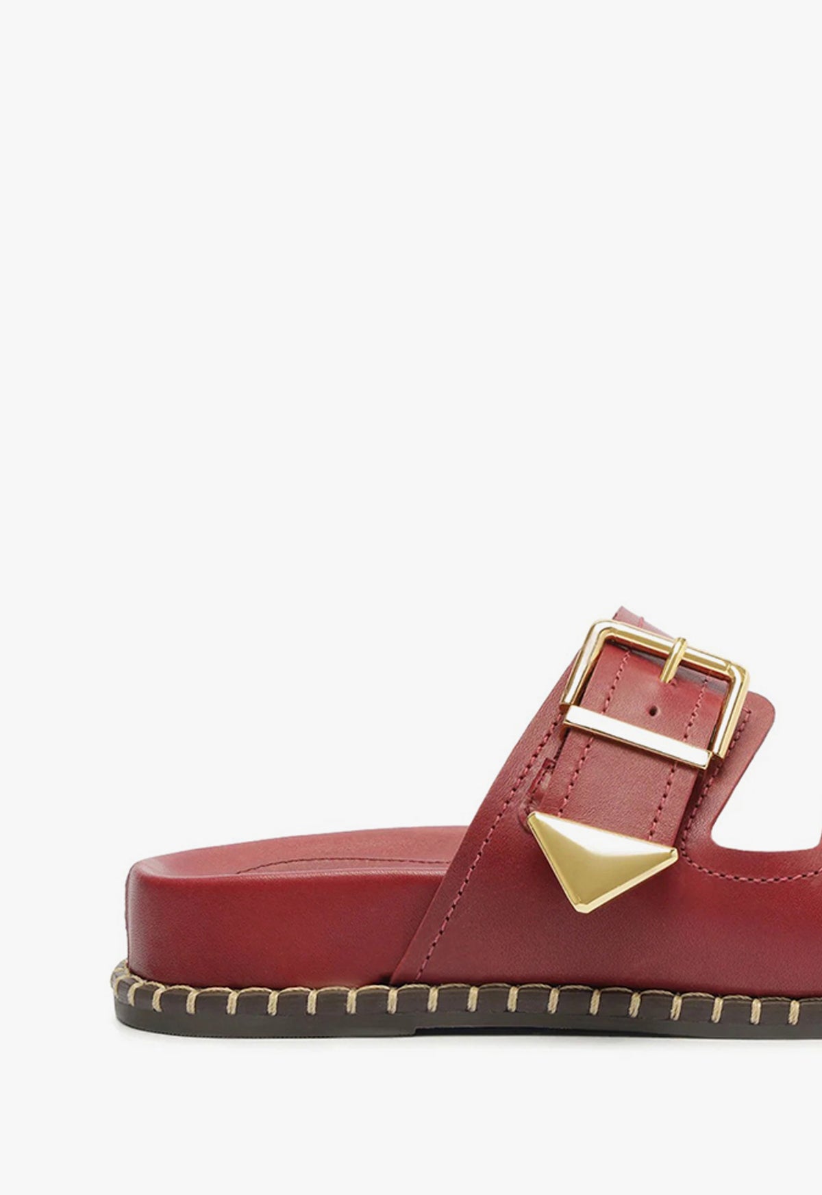 Naomi Sporty Leather Sandals for Women - Comfortable Strappy Summer Sandals with Cushioned Footbed | Perfect for Beach, Vacation & Casual Outings