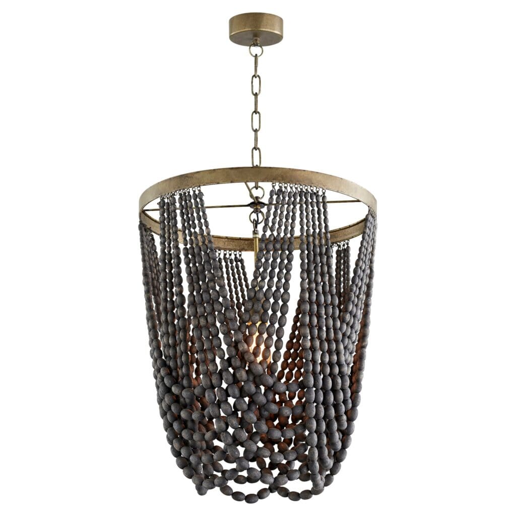 Cyan Design 11244 Black Long Hammock Pendant Light Fixture - Modern Farmhouse & Industrial Style Ceiling Lighting for Dining Room, Kitchen, or Bedroom