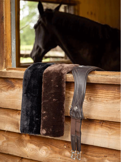 Simuwool Girth Sleeve for Horses - Soft & Breathable Fleece Liner - Prevents Chafing & Rubbing - Perfect for Riding, Training & Stable Use