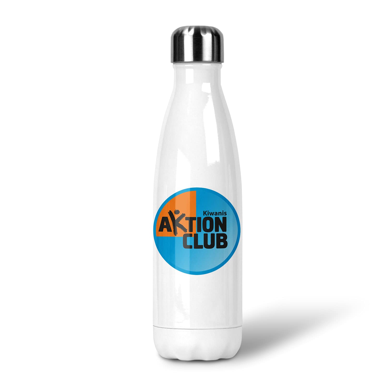 Kiwanis International 17oz Stainless Steel Water Bottle - Insulated, Leakproof & BPA-Free - Perfect for Travel, Gym & Outdoor Activities