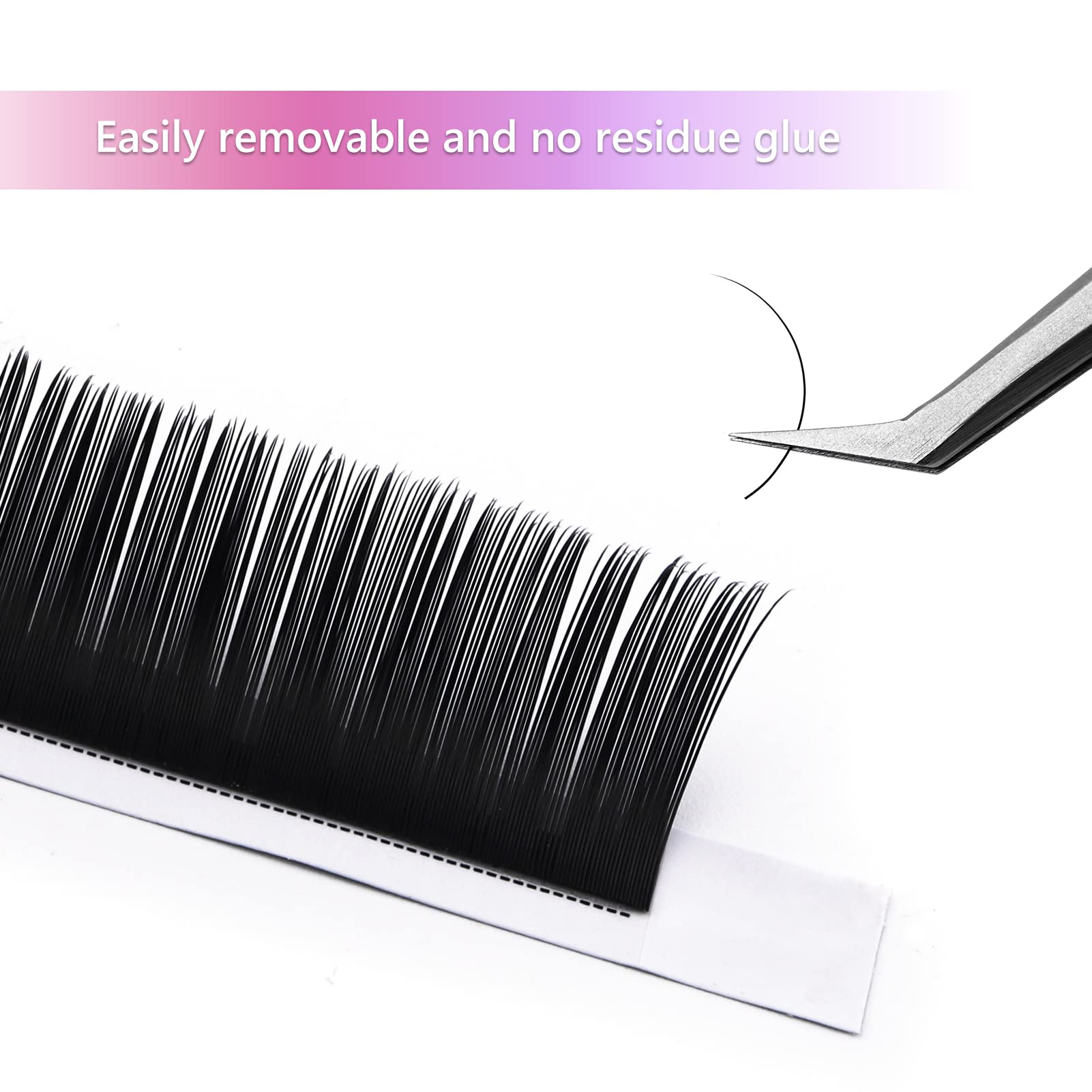 Premium 0.12mm Silk Classic Eyelash Extensions - 8-14mm C Curl, Natural Look Individual Lashes for Professional Salon & DIY Home Use - Perfect for Weddings, Parties & Daily Beauty Enhancement