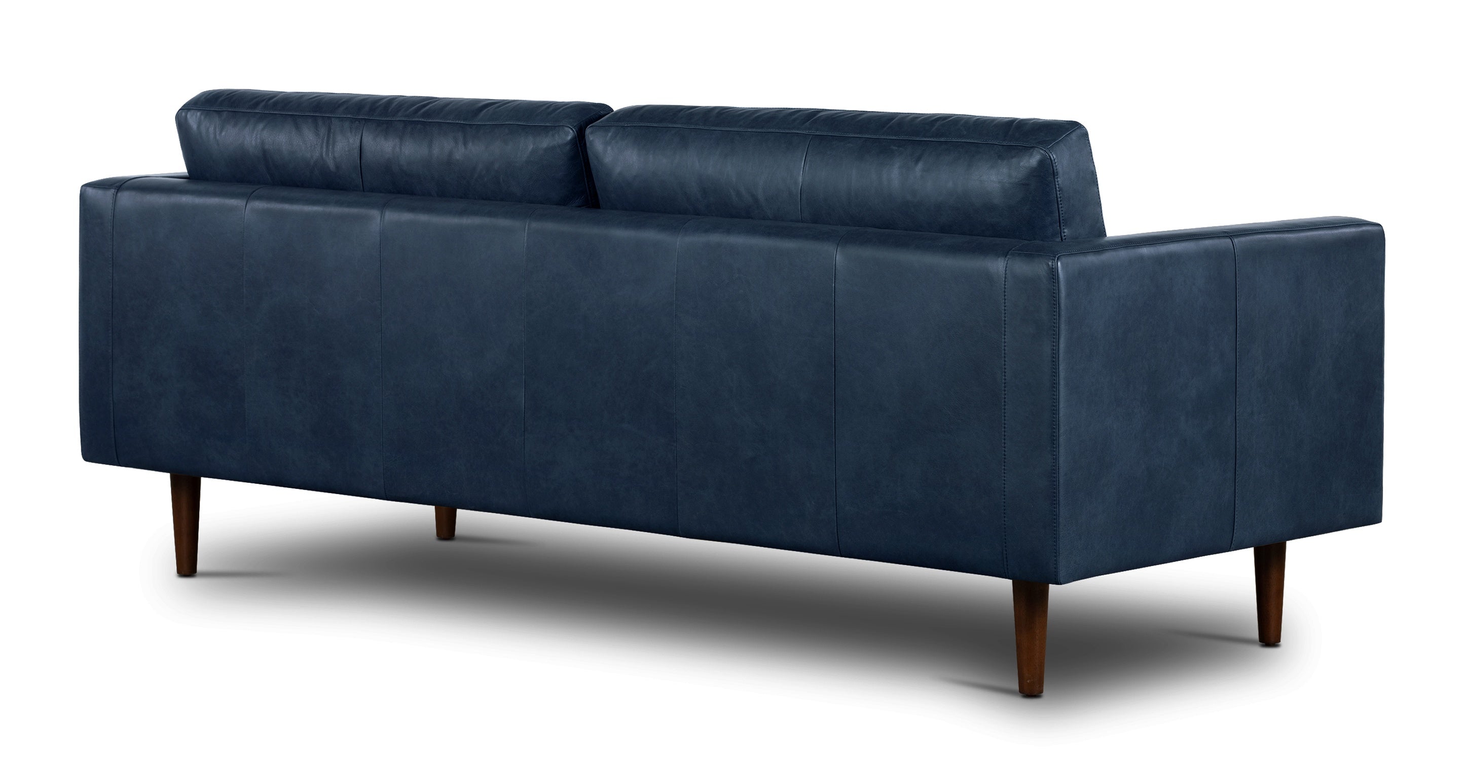 Premium Napa Leather Sofa - Modern Luxury Living Room Furniture for Home & Office - Perfect for Relaxing, Entertaining & Stylish Decor