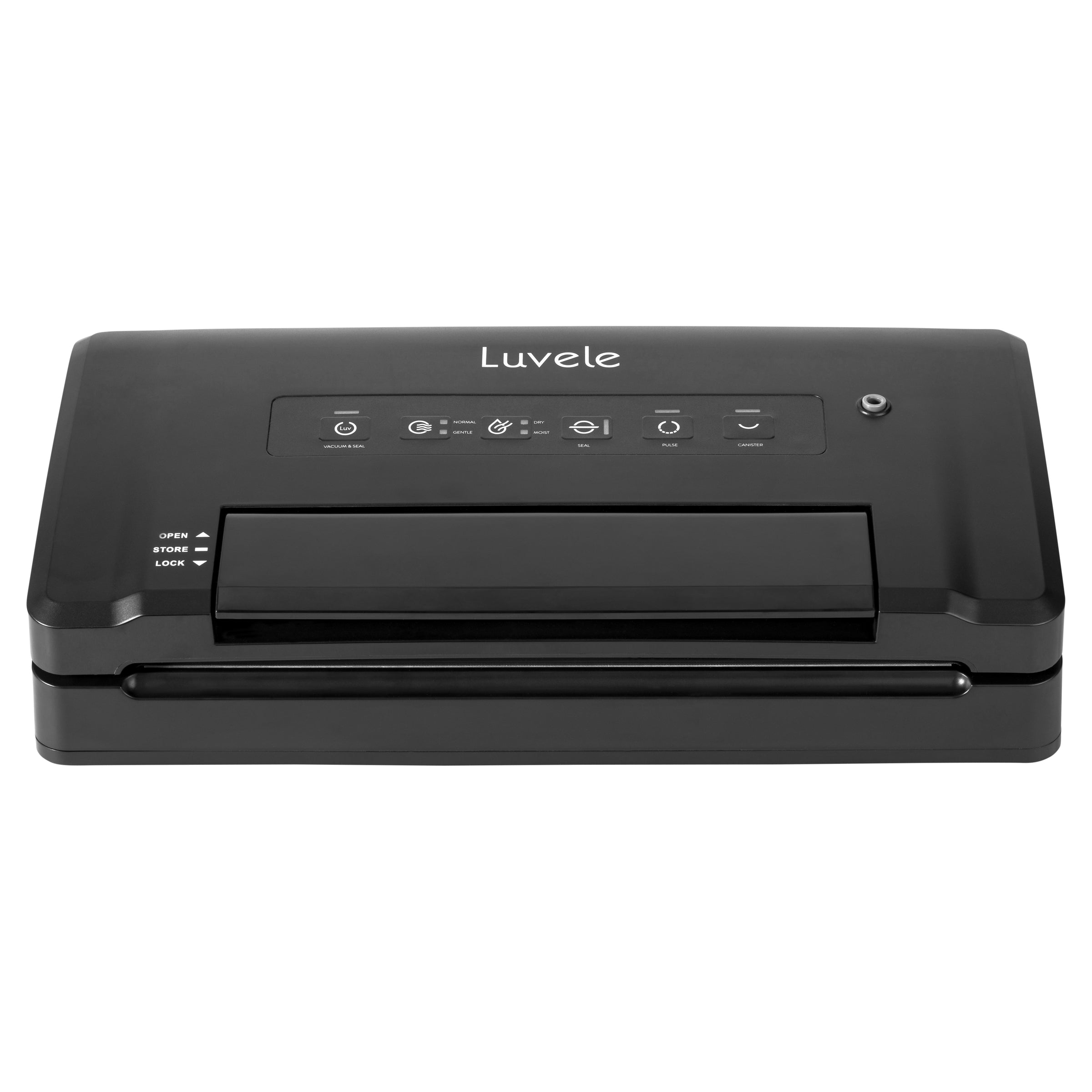 Luvele Supreme PLUS Vacuum Sealer Machine for Food Preservation | Airtight Storage for Meat, Vegetables & Meal Prep | Compact Kitchen Appliance for Sous Vide, Freezing & Marinating
