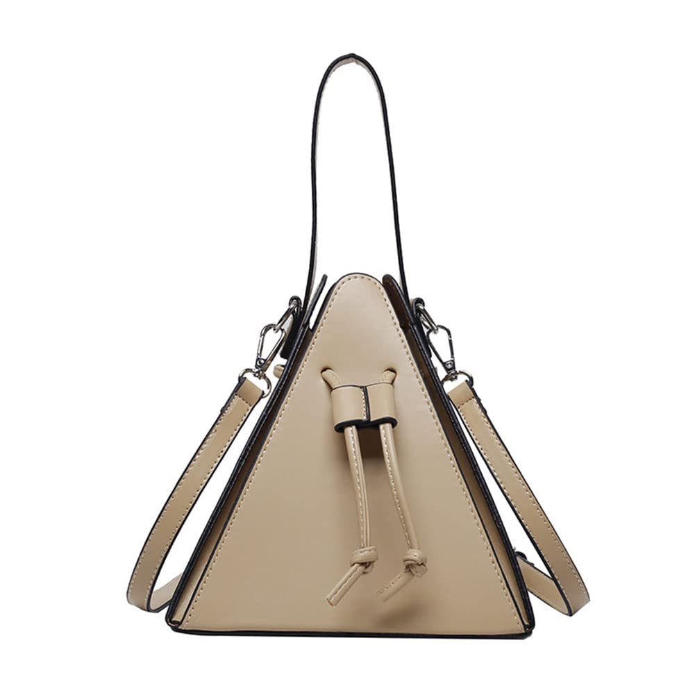 Stylish Women's Clutch Bag - Top Handle Crossbody Purse with Wristlet Strap for Evening & Party | Small Triangle Tote Handbag for Date Night, Wedding, Prom & Special Occasions