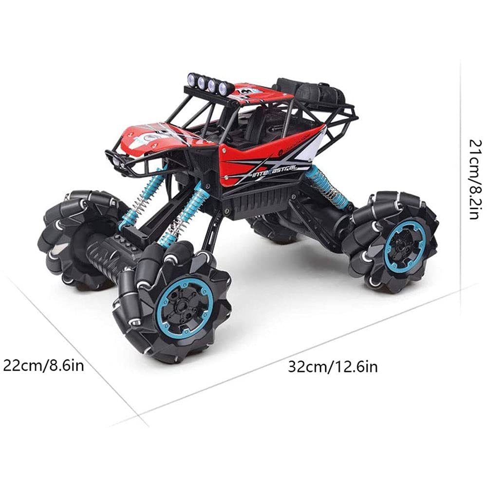 2.4G Wireless Remote Control Drift RC Car with Sound, Light & Music - High-Speed All Terrain Off-Road Climbing Vehicle - Perfect Gift for Boys & Kids - Great for Indoor Play, Outdoor Racing & Backyard Adventures