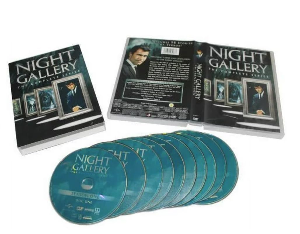 Night Gallery: The Complete Series DVD Box Set | Classic Horror Anthology TV Show | Perfect for Halloween Binge-Watching & Collector's Gifts