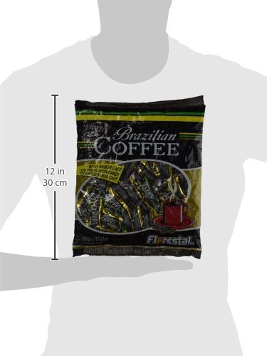Premium Brazilian Coffee Candy - Family Pack (500g, 138 Count) - Delicious Coffee-Flavored Treats for Office Snacks, Road Trips & Gift Baskets