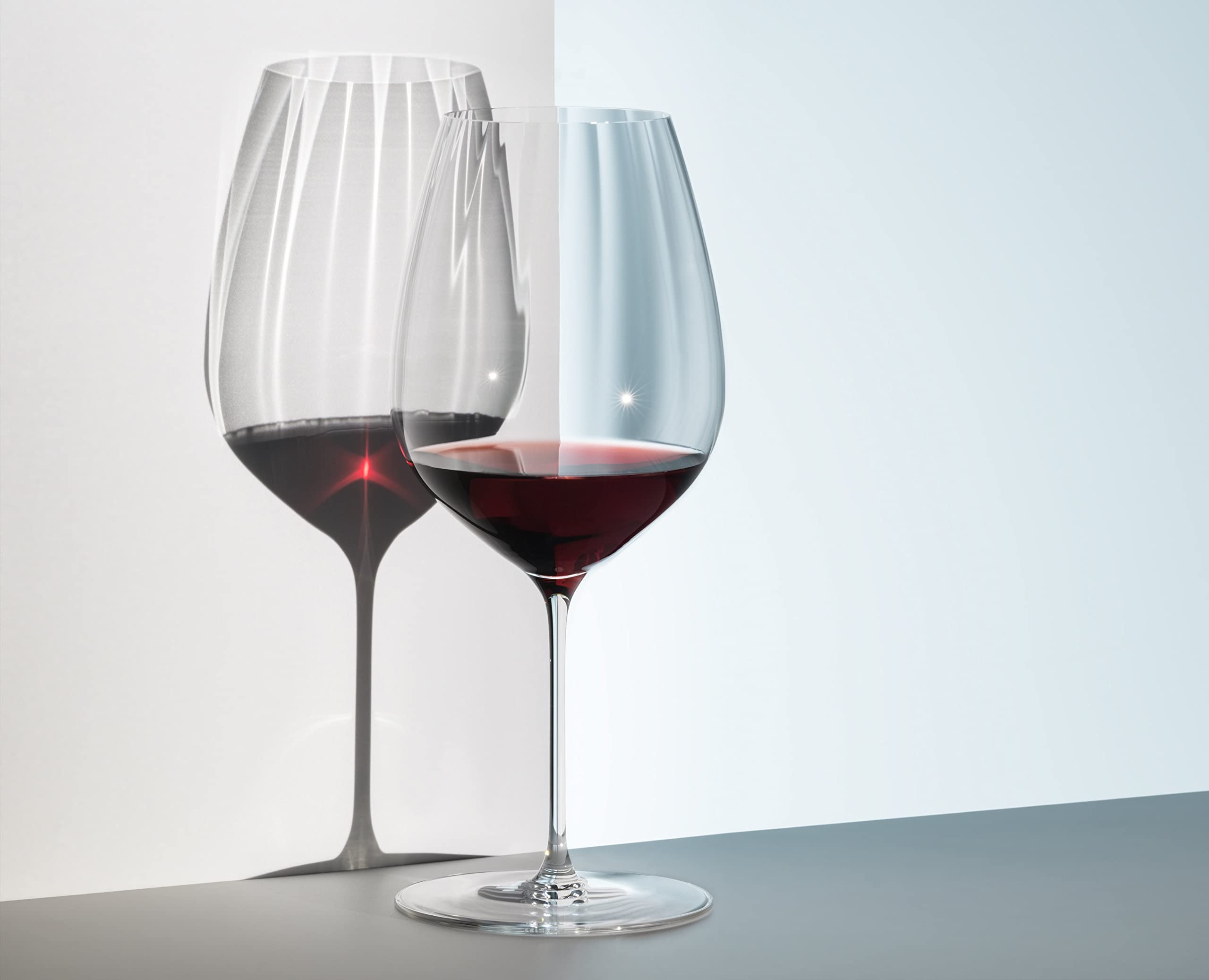 Premium Riedel Performance Cabernet Wine Glasses Set of 2 - Crystal Clear Stemware for Red Wine Tasting & Fine Dining - Perfect for Gifts, Dinner Parties & Wine Enthusiasts