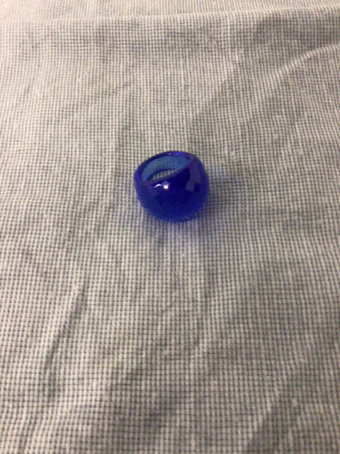 Blue Glass Ring - Elegant Handmade Jewelry for Women, Perfect for Weddings, Parties & Everyday Wear