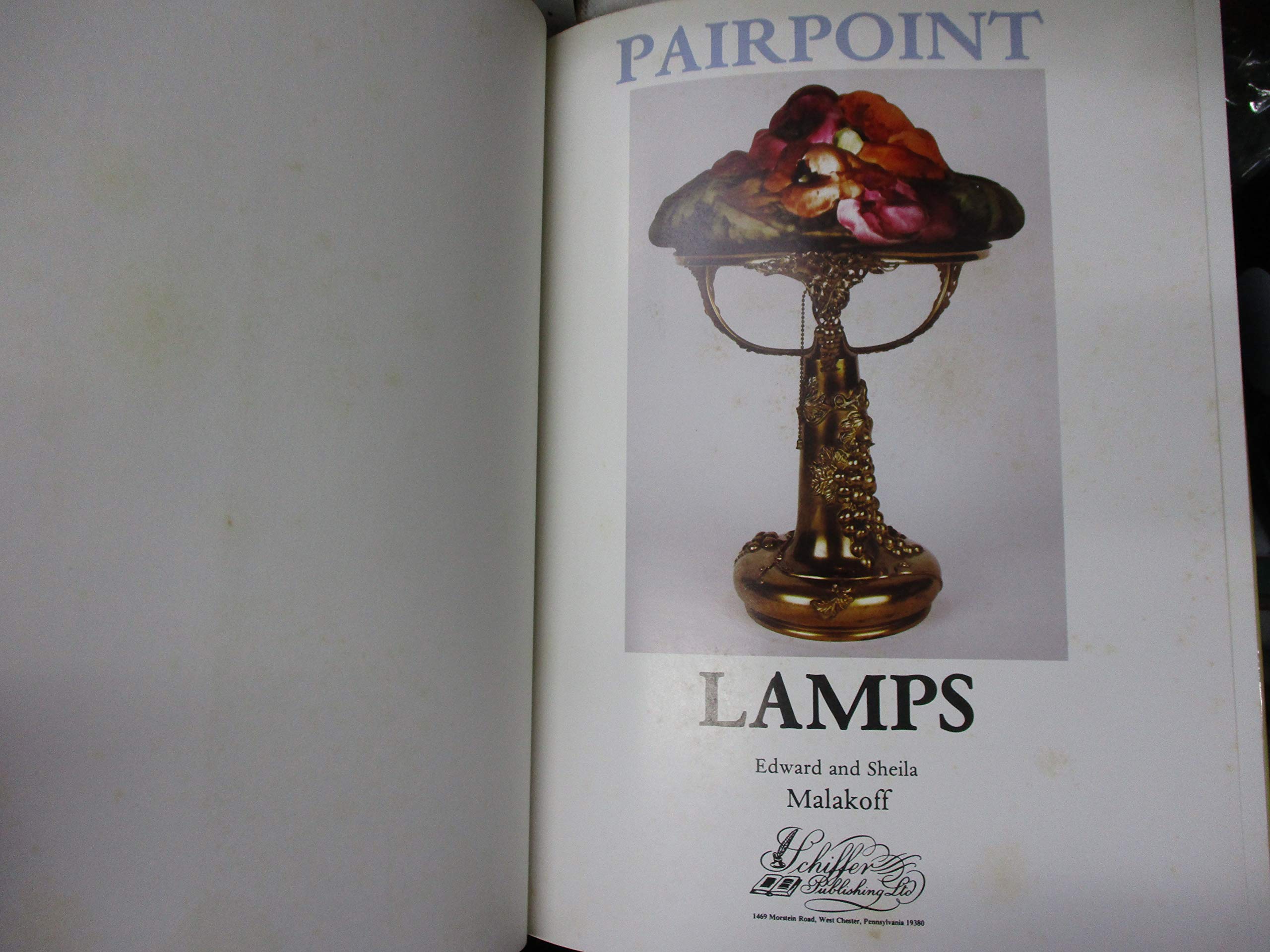 Pairpoint Lamps - Vintage & Antique Glass Table Lamps for Home Decor | Perfect for Living Room, Bedroom & Office Lighting