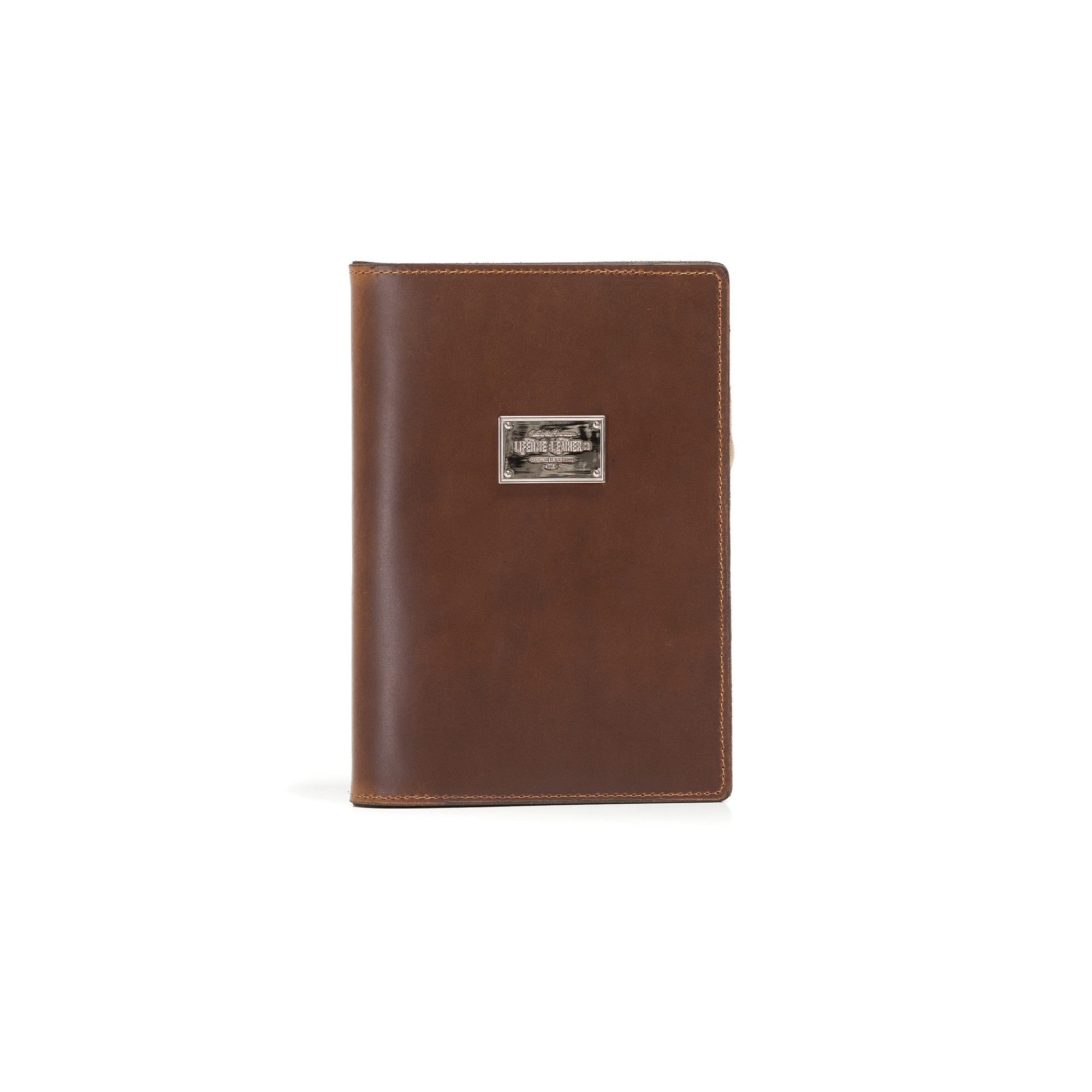 Premium Leather Steno Notebook - Professional Writing Pad for Journaling, Note Taking & Meetings - Classic A5 Size with Smooth Lined Pages