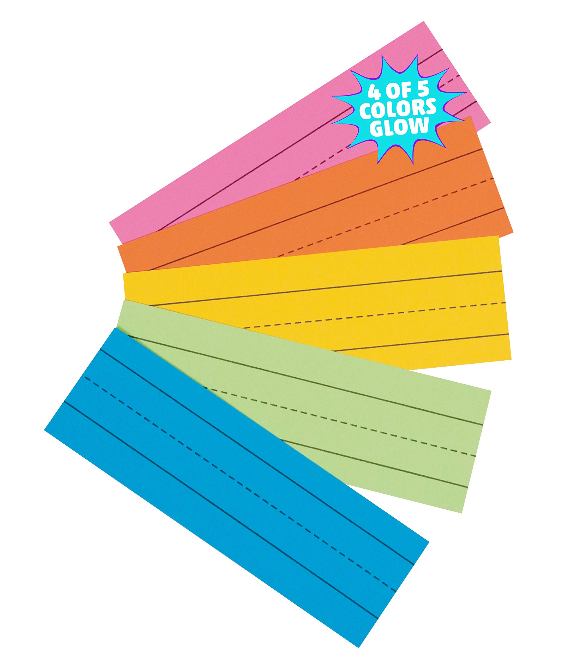 Pacon PAC1731 Ruled Flash Cards, 3