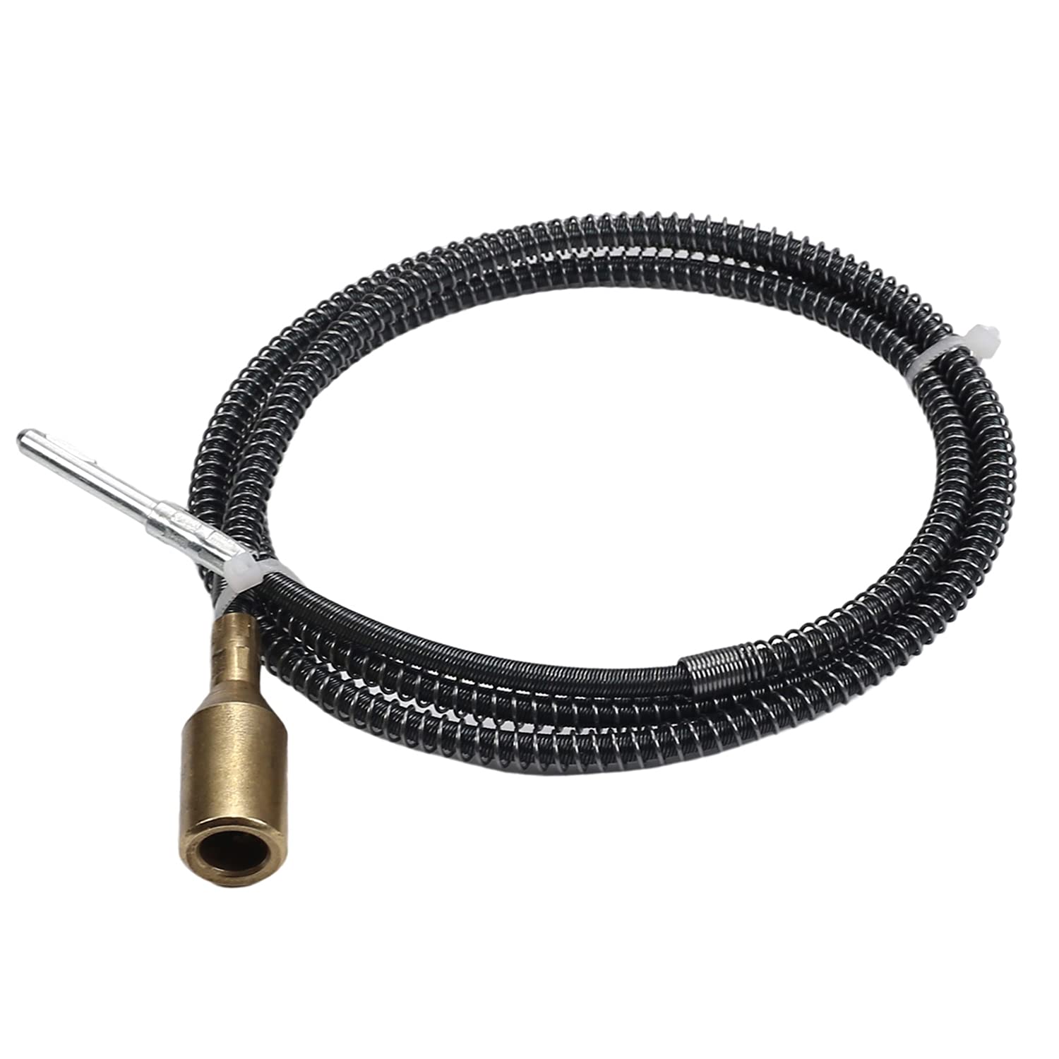Flexible Shaft Rotary Tool - 39 Inch Length with 3/16 Inch Inner Core for Bench Grinder & Drill Press - Perfect for Metal Polishing, Wood Carving & DIY Projects