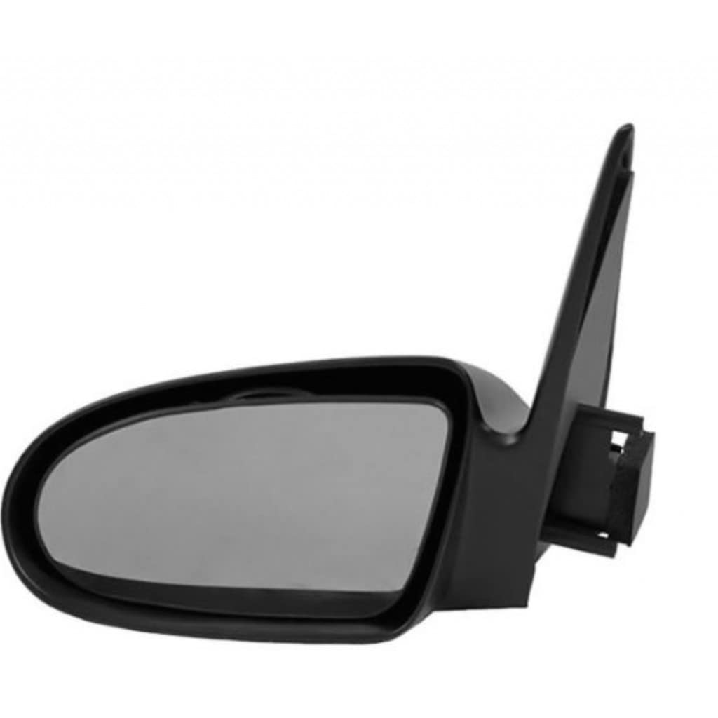 1998-2001 Chevy Metro Driver Side Manual Mirror - Non-Heated Gloss Black Non-Folding Replacement for Metro/Swift/Fireflectory (GM1320269 30015430) - Perfect for Daily Commuting & City Driving