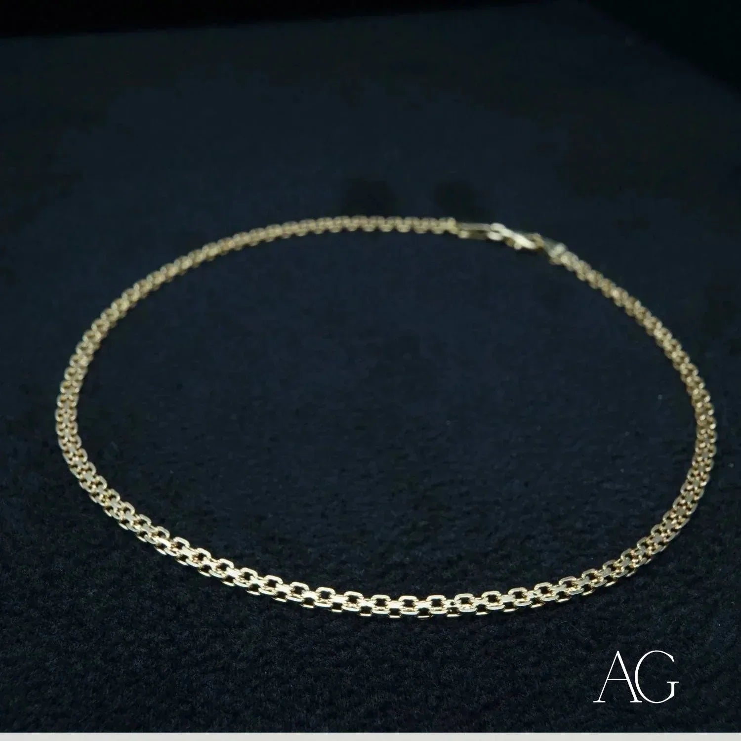 18K Gold Anklet for Women - Bold & Modern Elegance - Perfect for Beach, Party & Everyday Wear