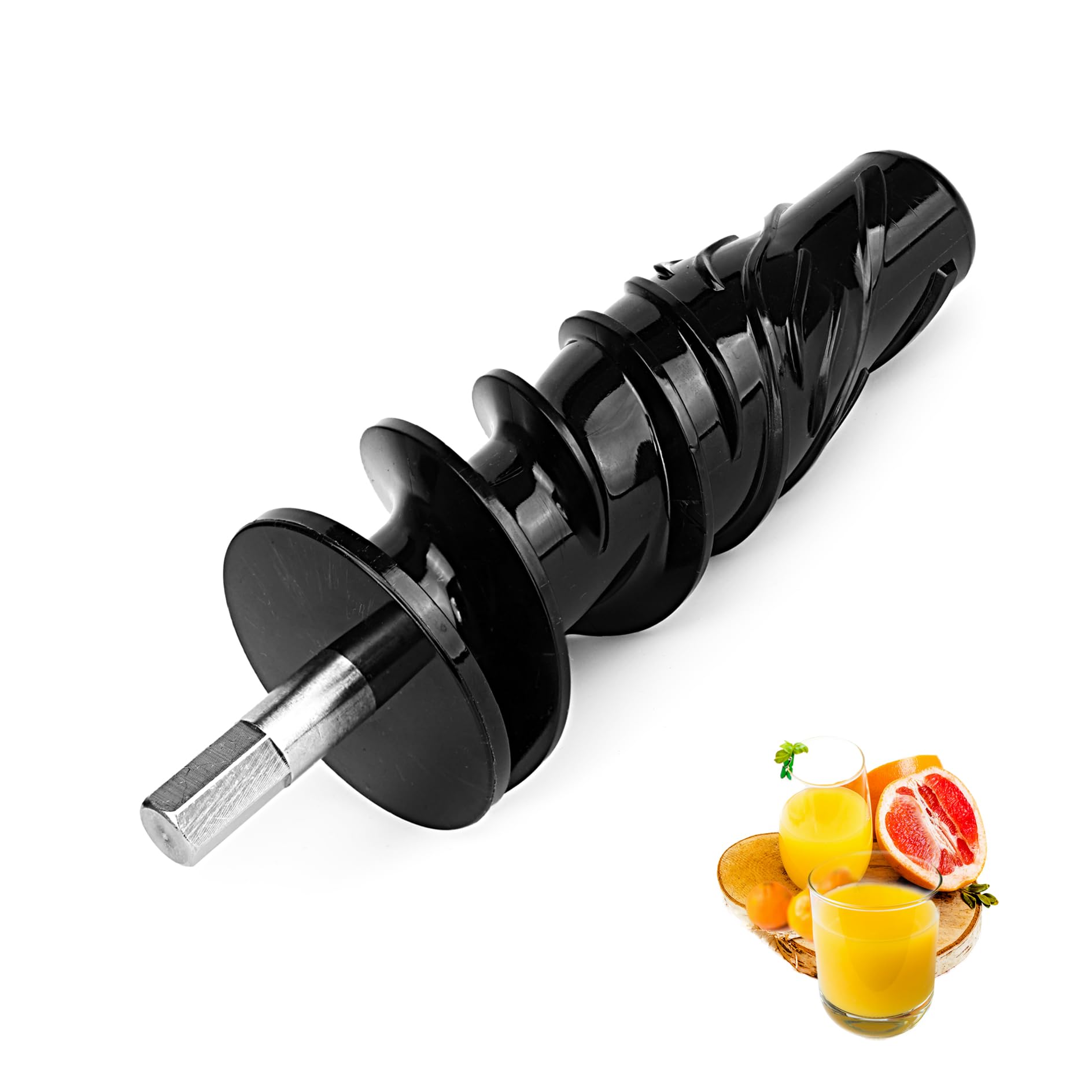 8006 Juicer Replacement Auger - Compatible with 8003, 8004, 8005, 8007, 8008, NC800, NC900 Masticating Juicers - Durable Spare Parts for Healthy Juicing at Home