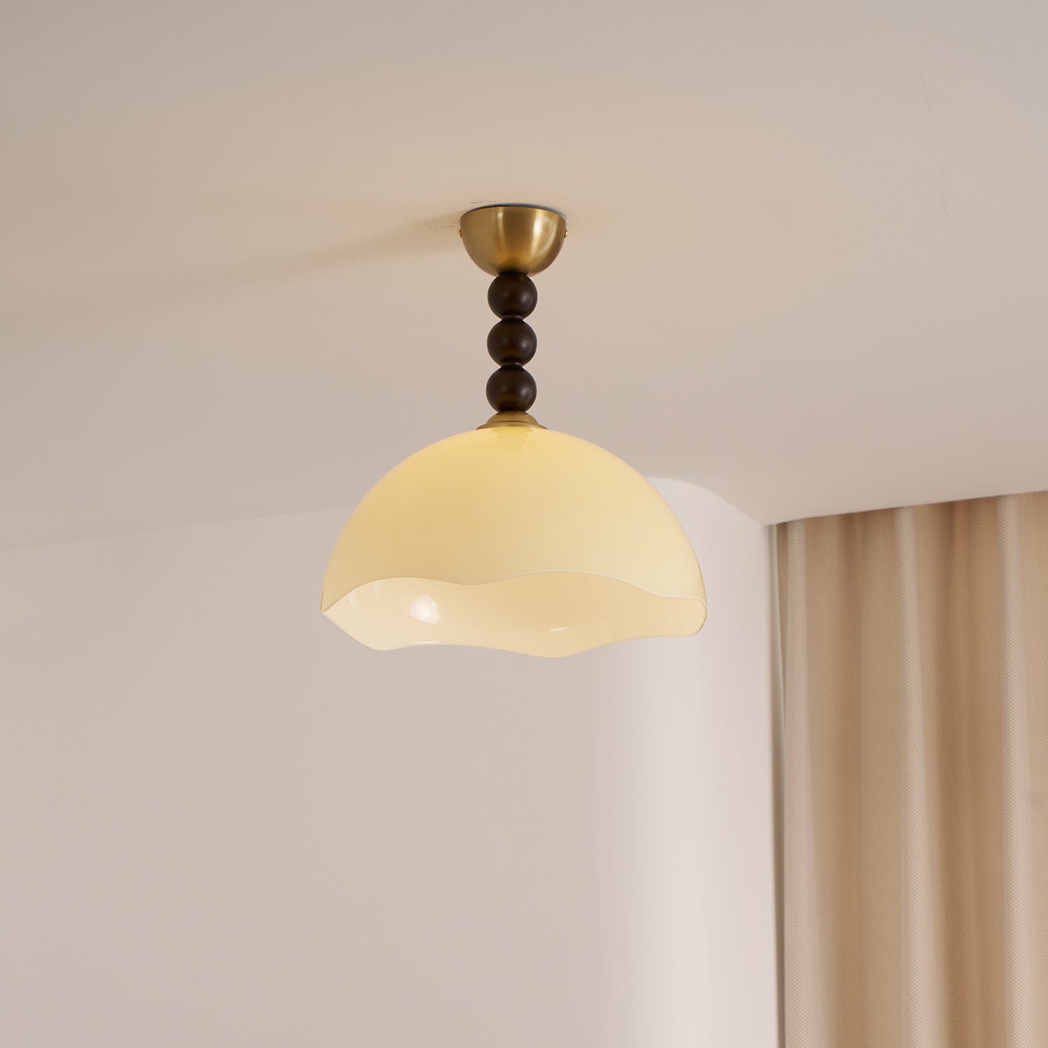 Modern Coral Crest Ceiling Light Fixture - Elegant LED Chandelier for Living Room, Bedroom & Dining Room - Perfect for Home Decor and Ambient Lighting