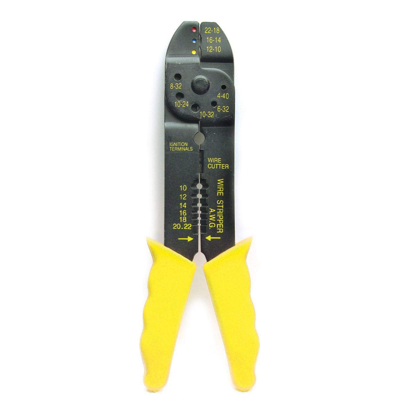 Grote 83-6510 Professional Wire Crimping Tool for Electrical Connections - Ideal for Automotive, Marine, and DIY Projects