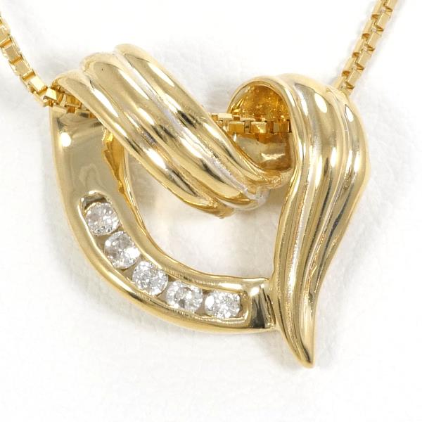 18K Yellow Gold Diamond Necklace for Women - Elegant & Luxurious Jewelry Gift for Anniversary, Wedding, Valentine's Day