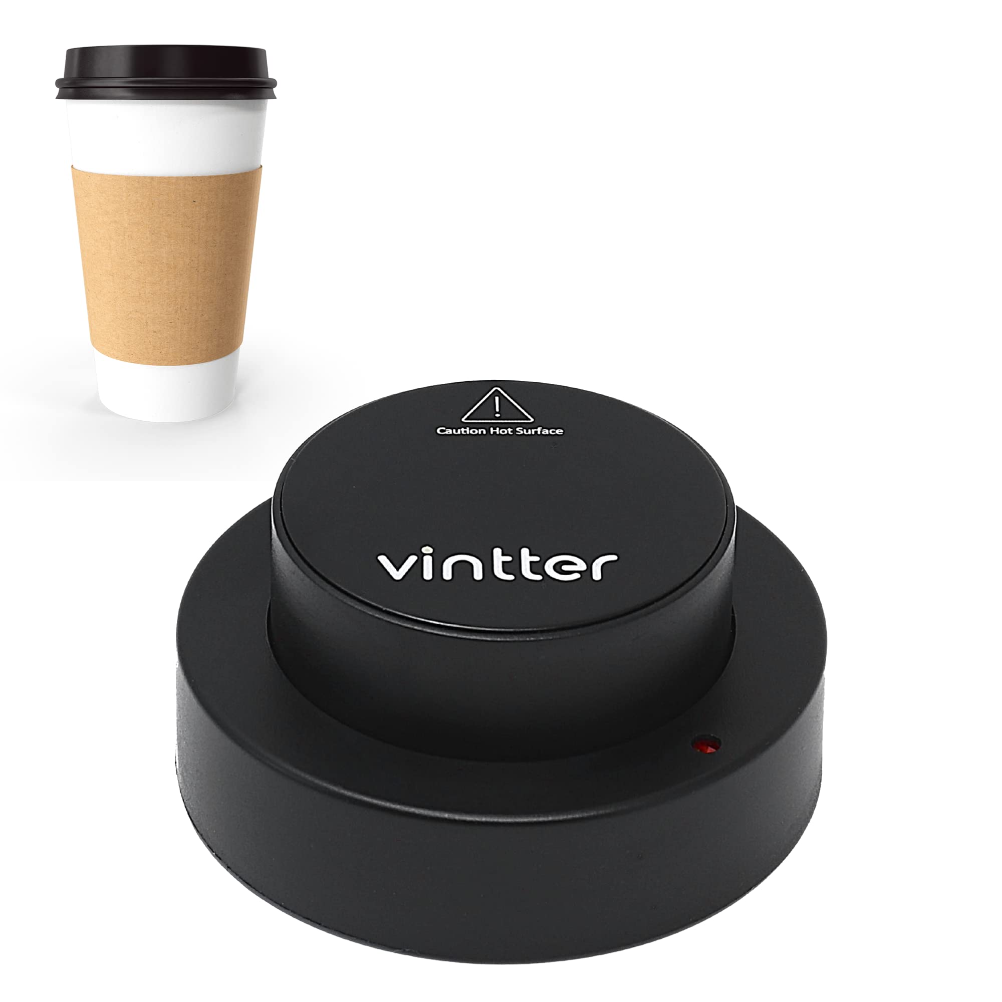 Redesigned Car Cup Warmer for Paper & Travel Mugs - 12V Portable Coffee Warmer for Vehicles - Ideal Car Accessory Gift for Coffee Lovers (Perfect for Commuting, Road Trips & Office Use)