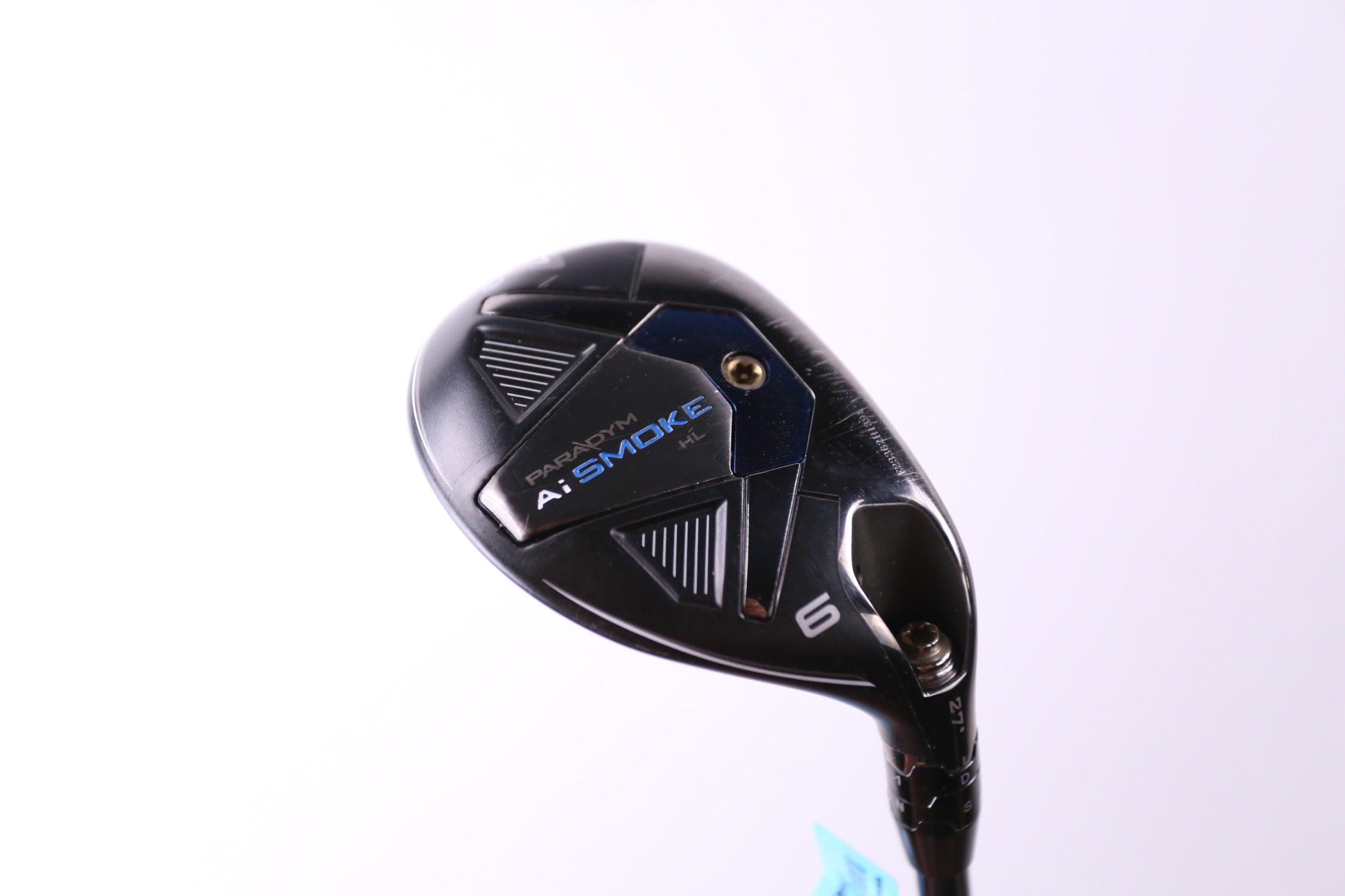 Callaway Paradym Ai Smoke HL 6H Hybrid Golf Club - Right Handed 27° Senior Flex | Used Premium Golf Hybrid for High Launch & Forgiveness | Perfect for Senior Golfers & High Handicap Players on Fairways & Rough