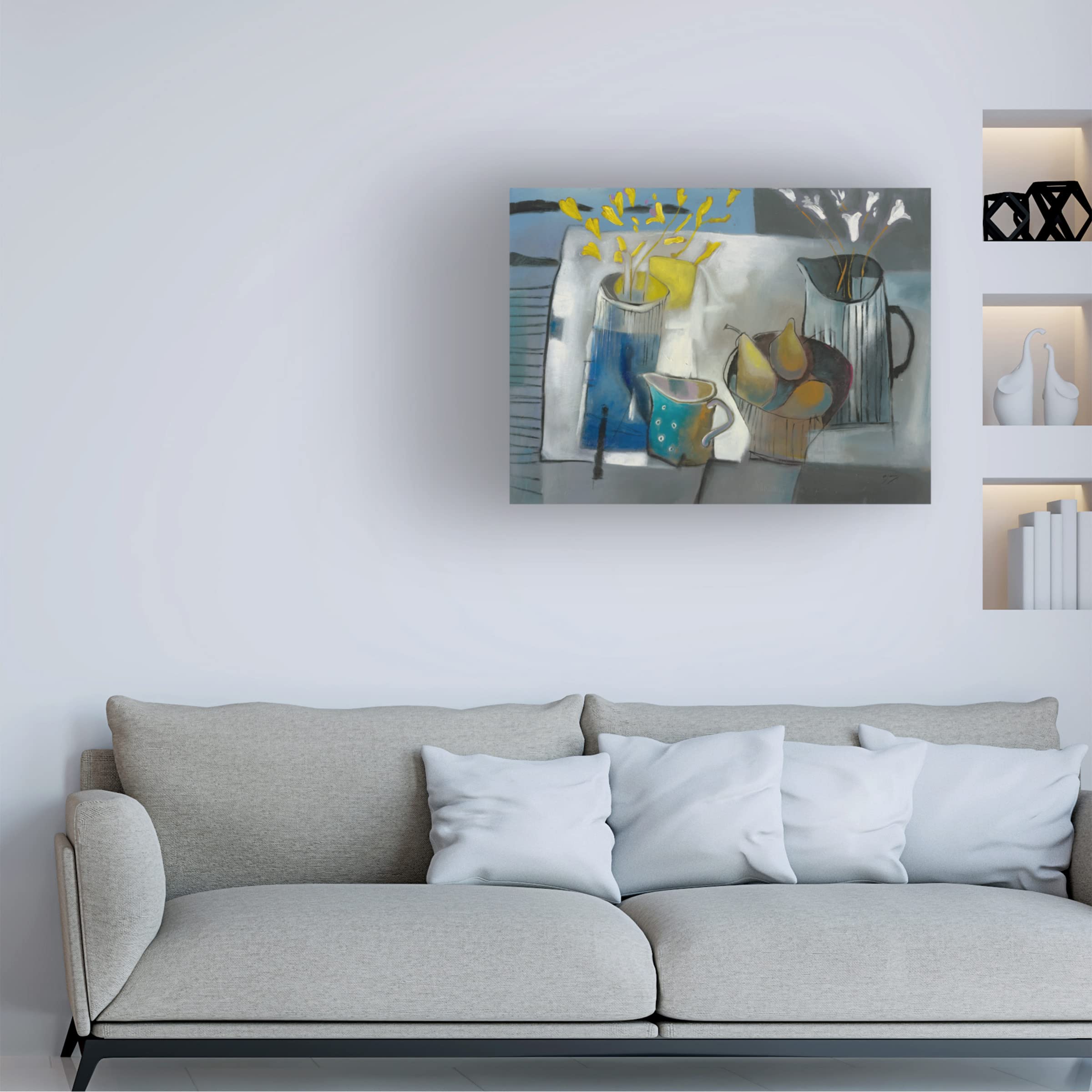 Trademark Fine Art 'Good Morning' Canvas Wall Art by Azarin - Perfect for Living Room, Bedroom & Office Decor