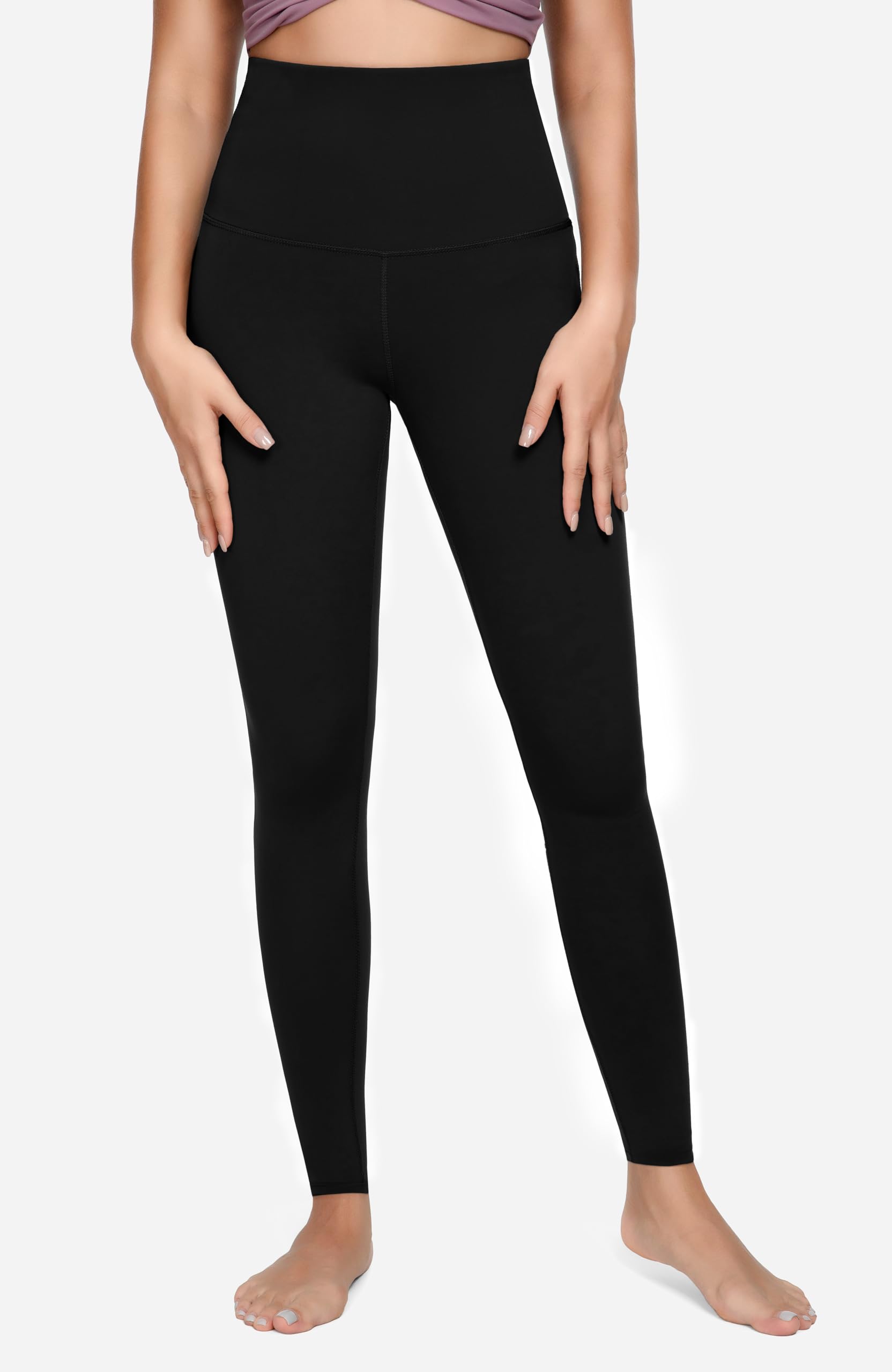 QUEENIEKE High Waisted Yoga Pants for Women - Tummy Control Workout Leggings for Gym, Running, Fitness & Lounge | Comfortable & Stretchy Activewear for Yoga, Pilates & Everyday Wear