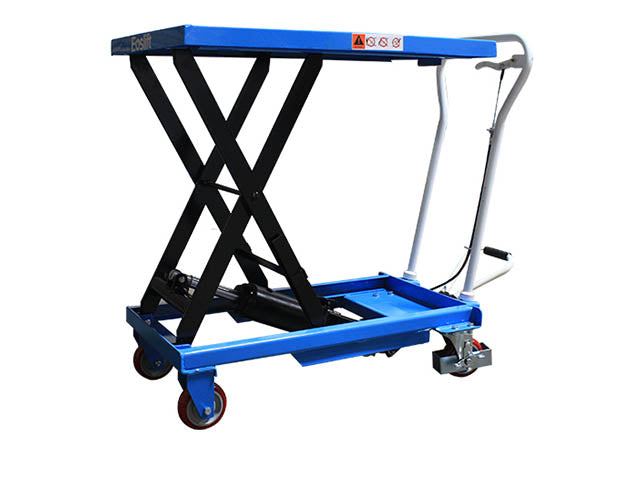 EOSLIFT Heavy Duty Manual Scissor Lift Table Cart - 330 lbs Capacity, 17.7