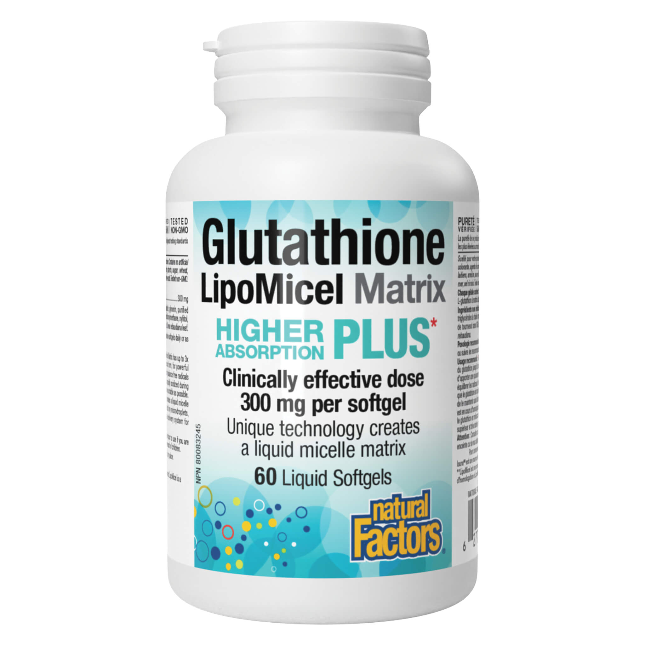 Premium Glutathione Liposomal Matrix 300mg Supplement - Antioxidant Support for Skin Whitening, Detox & Immune Boost | Ideal for Daily Wellness, Anti-Aging & Beauty Regimen