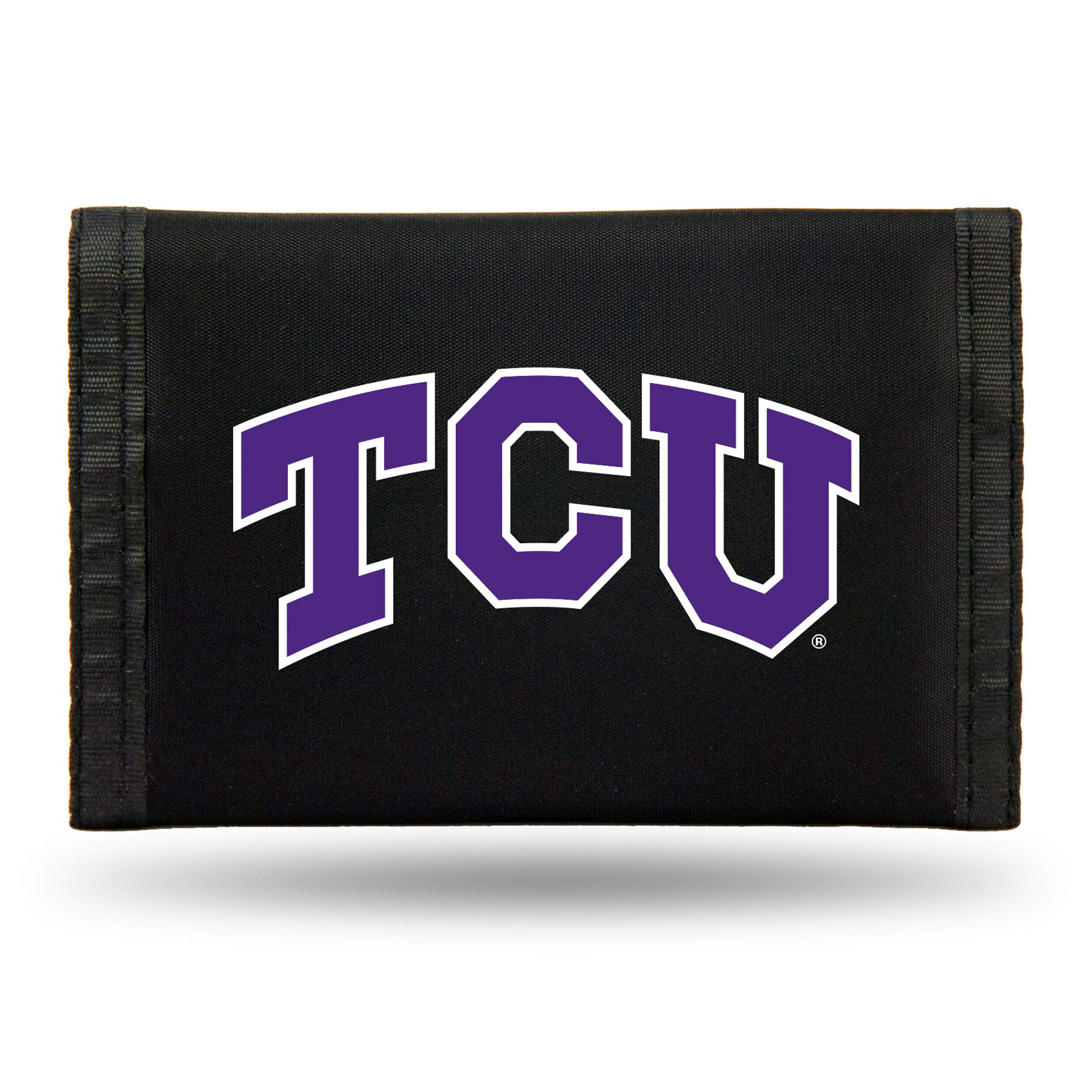 Rico Industries NCAA Licensed Nylon Tri-Fold Wallet - Durable & Slim Design for Men | Perfect for Everyday Use, Travel & Sports Events