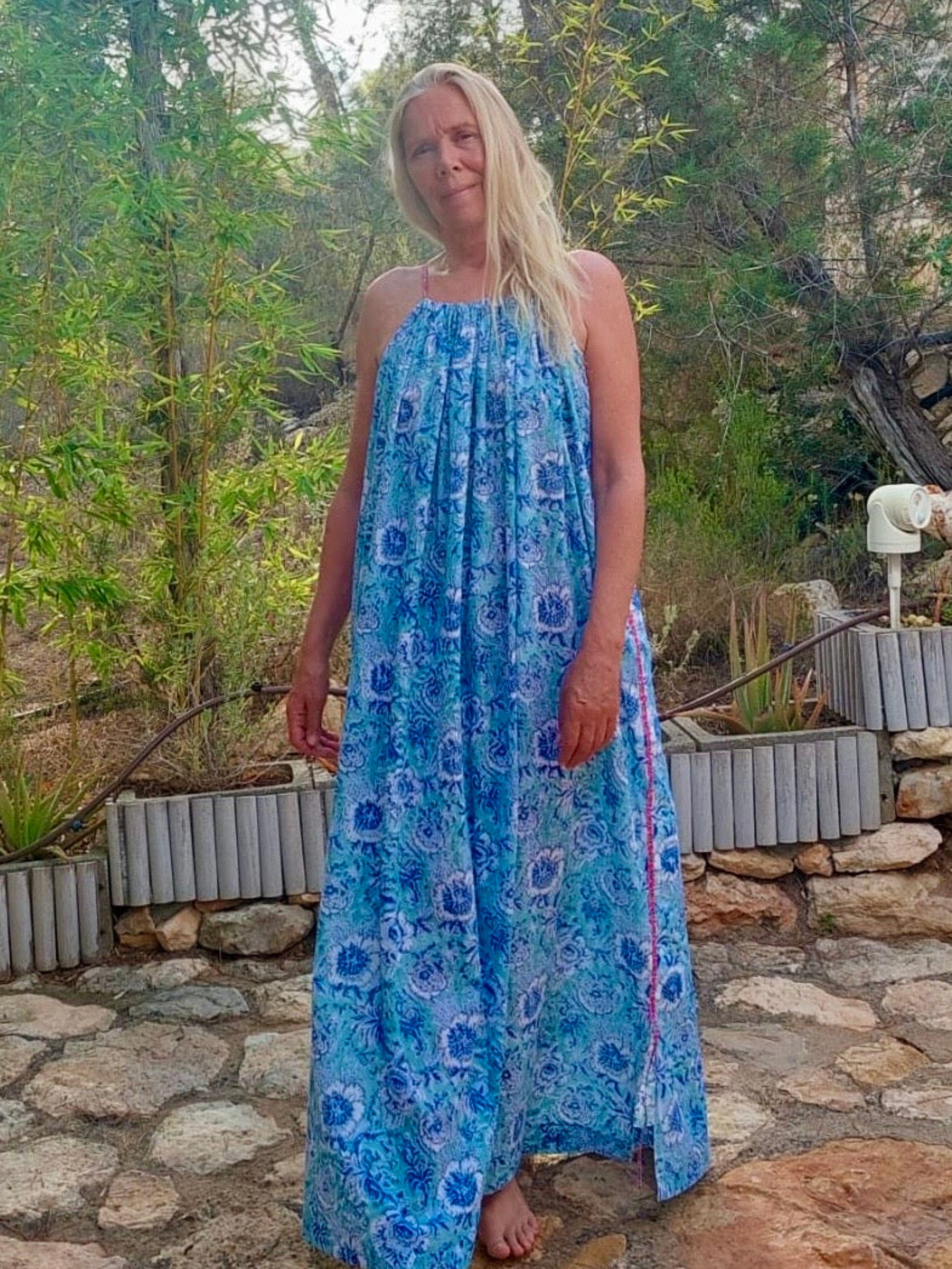 Flori Dress - Elegant Floral Print Summer Dress for Women | Perfect for Beach, Vacation, and Casual Outings