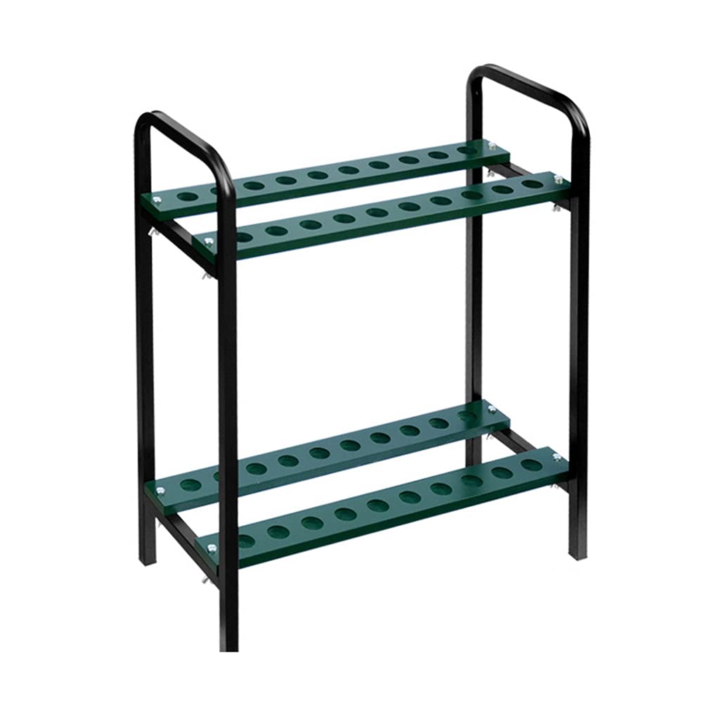 20-Hole Golf Club Display Stand - Golf Club Organizer & Rack for Storage - Golf Accessories Shelf - Perfect for Home, Garage, or Golf Club Organization