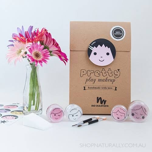 No Nasties Play Makeup Goody Pack - Pink | Non-Toxic Pretend Makeup Kit for Kids | Perfect for Dress-Up, Birthday Parties & Imaginative Play