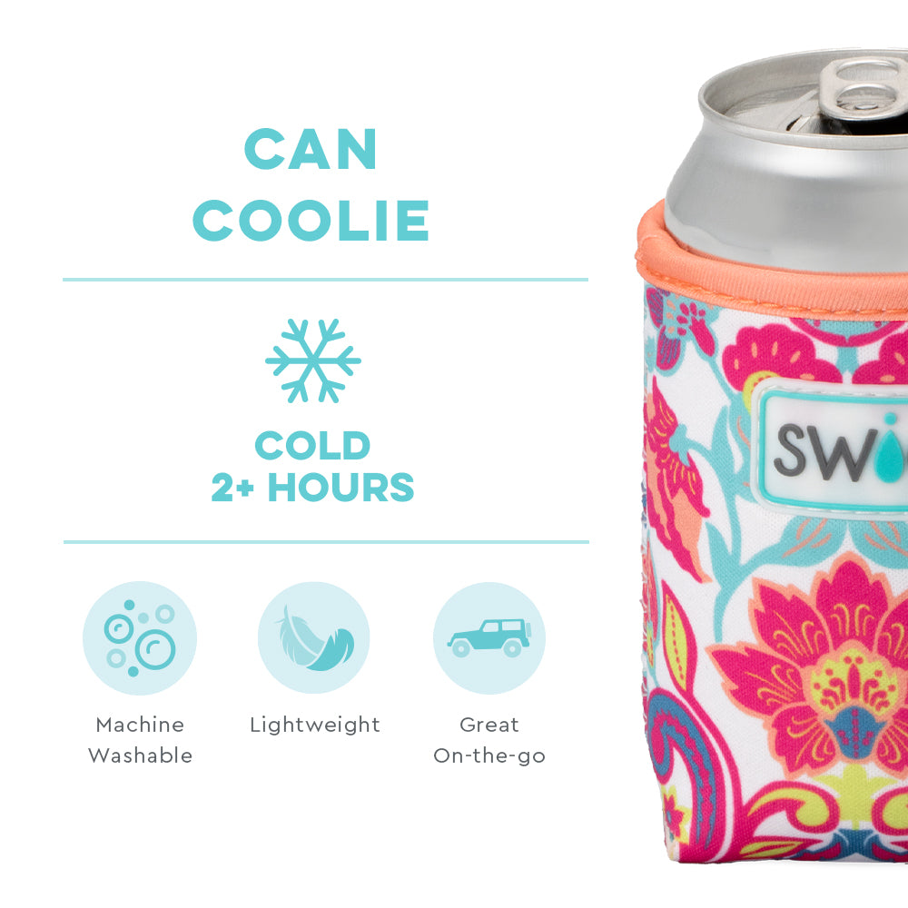 Flourish Can Coolie - Insulated Beer Can Holder, Keeps Drinks Cold for Hours - Perfect for Beach, Pool, BBQ, and Outdoor Parties