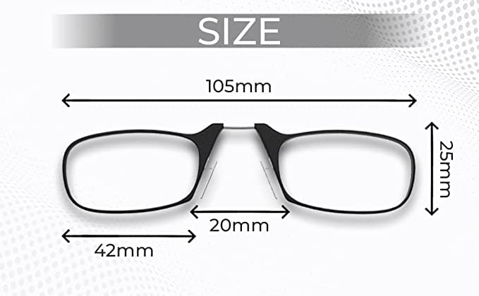 Compact Keychain Reading Glasses - Portable Pocket-Sized Magnifiers for Books, Phones & Close Work - Perfect for Travel, Shopping & Everyday Use