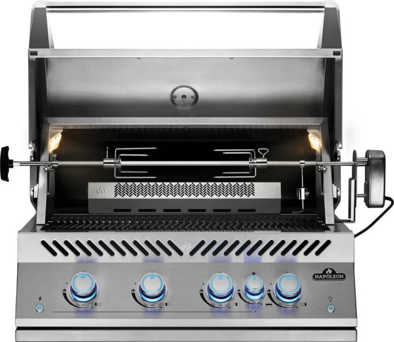 Napoleon 700 Series 32 Inch Built-In Gas Grill - Premium Outdoor Cooking for Backyard BBQ & Patio Entertaining